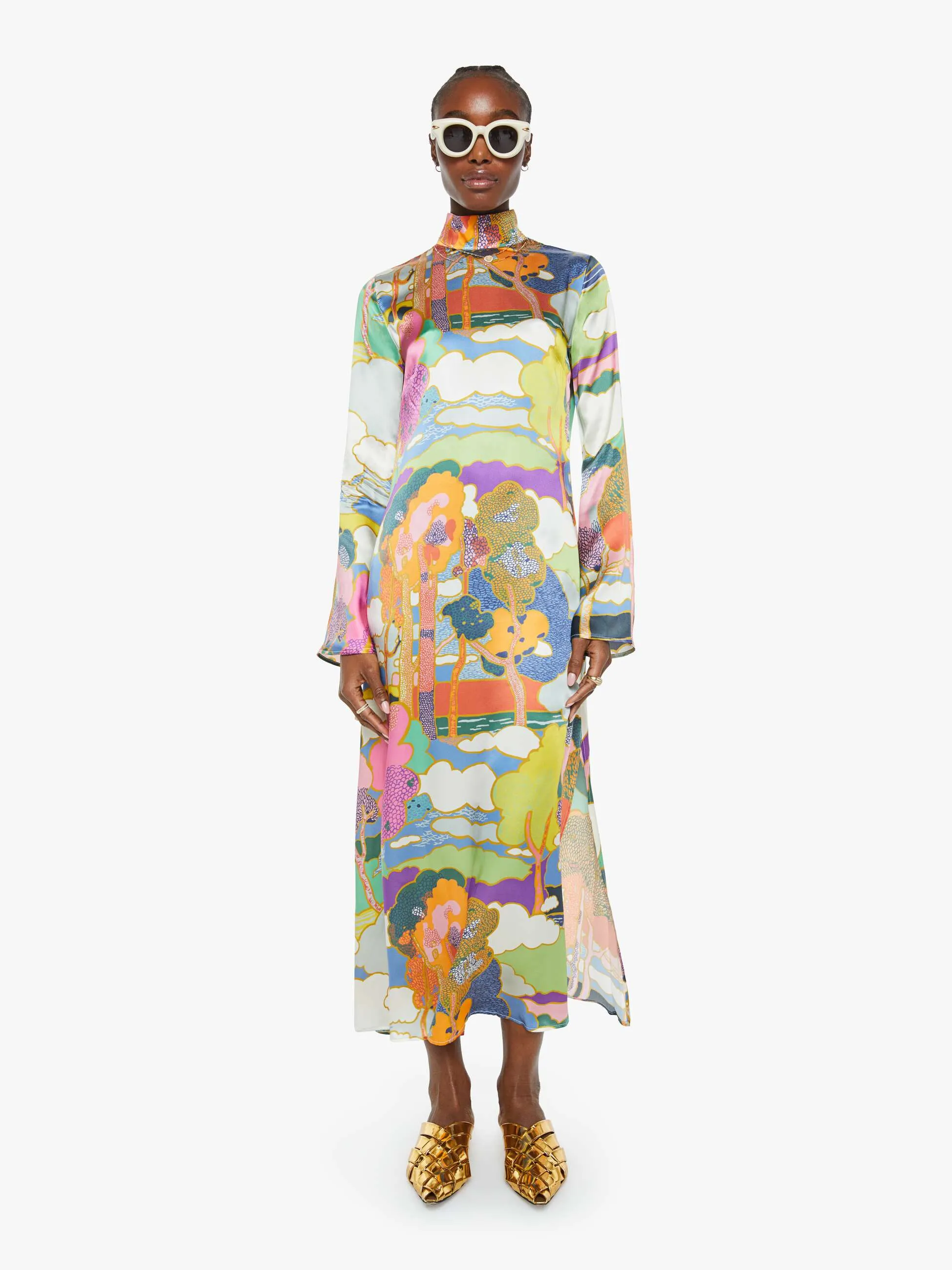 Alix Of Bohemia Nia Dress - Aurora sold by MOTHER