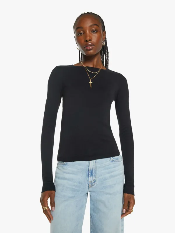 XiRENA Crew Sweater - Black sold by MOTHER