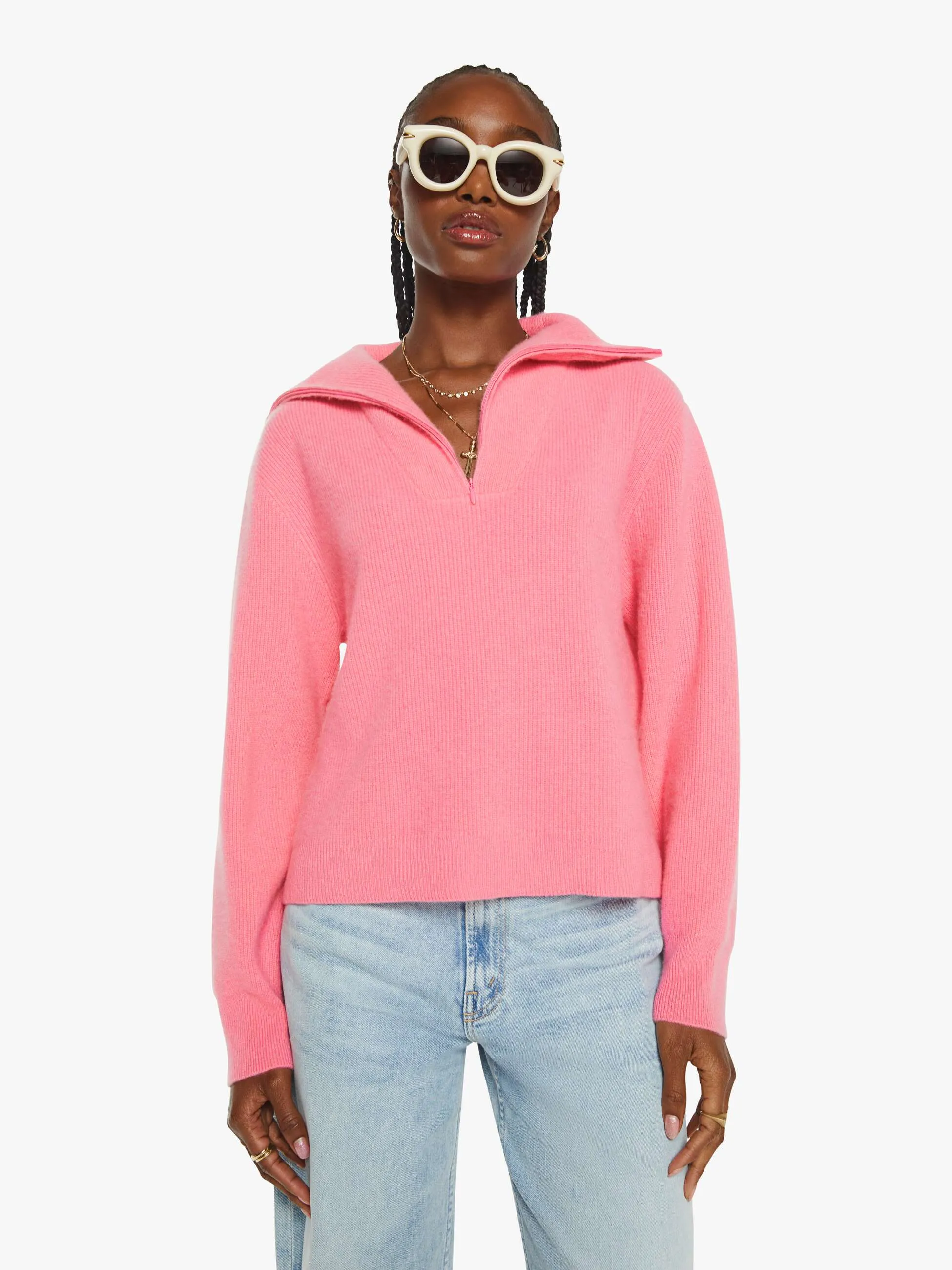 XiRENA Maylin Sweater - Pinkerton sold by MOTHER