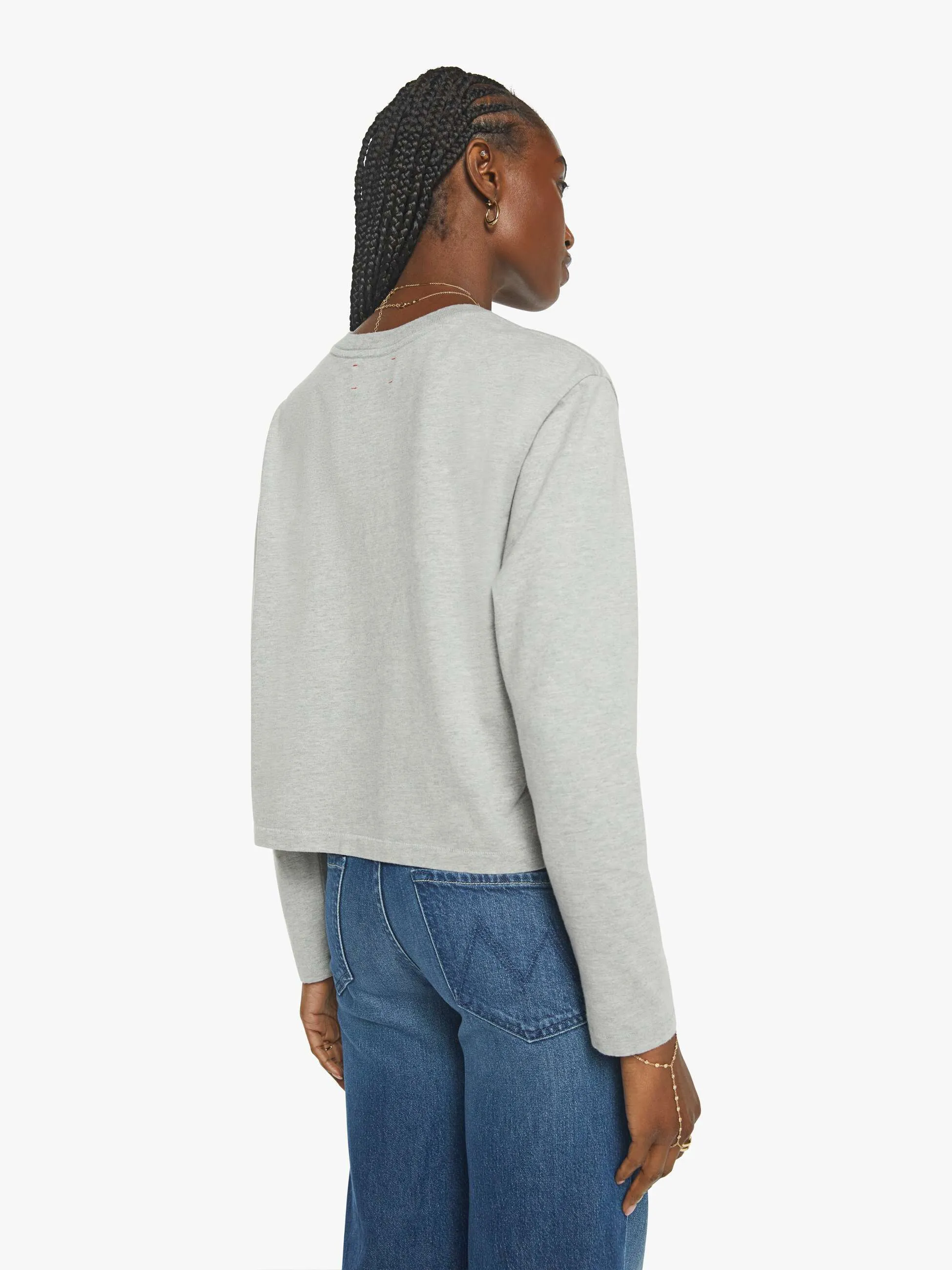 XiRENA Terrance Tee - Heather Grey sold by MOTHER product image thumbnail 4