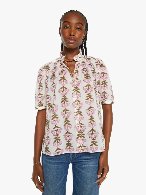 Alix of Bohemia Winnie Shirt - Trumpet Lily sold by MOTHER