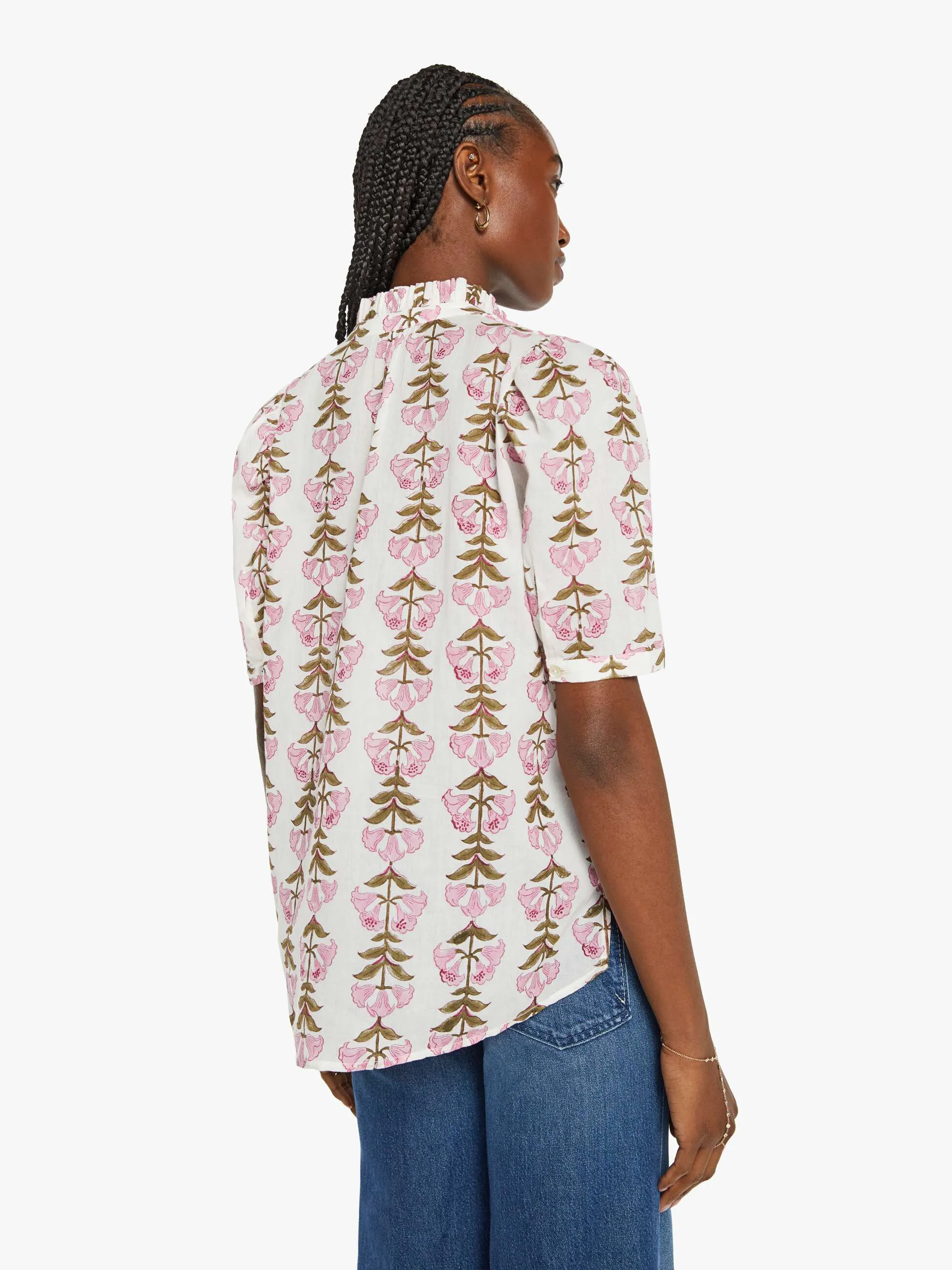 Alix of Bohemia Winnie Shirt - Trumpet Lily sold by MOTHER product image thumbnail 4