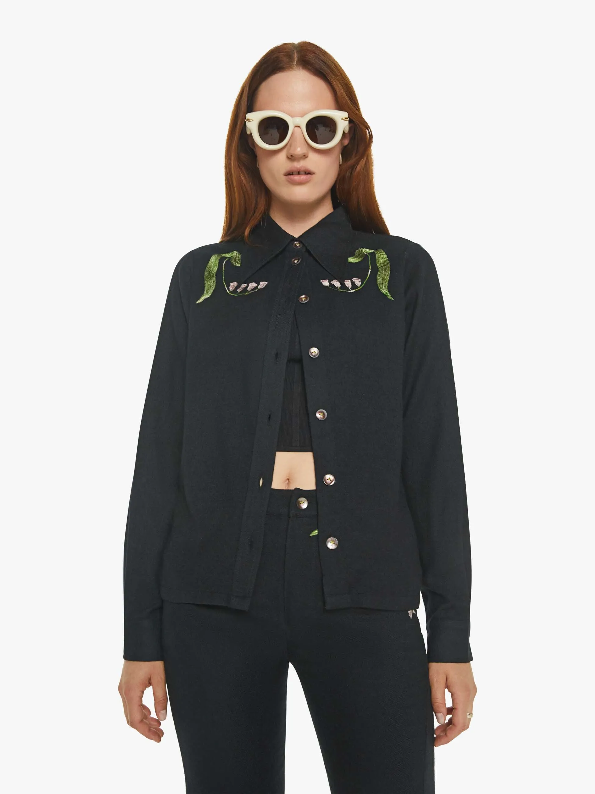 Alix of Bohemia Dolly Shirt - Lily Valley sold by MOTHER product image thumbnail 2