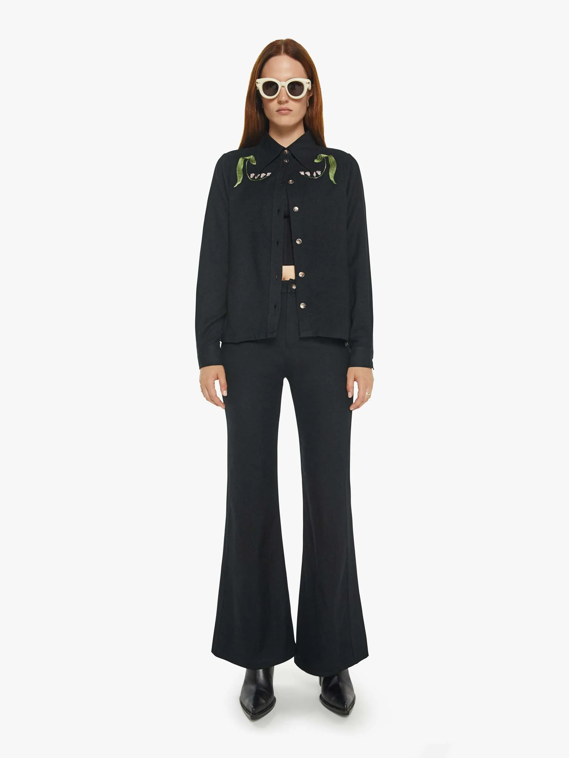 Alix of Bohemia Dolly Shirt - Lily Valley sold by MOTHER product image thumbnail 5