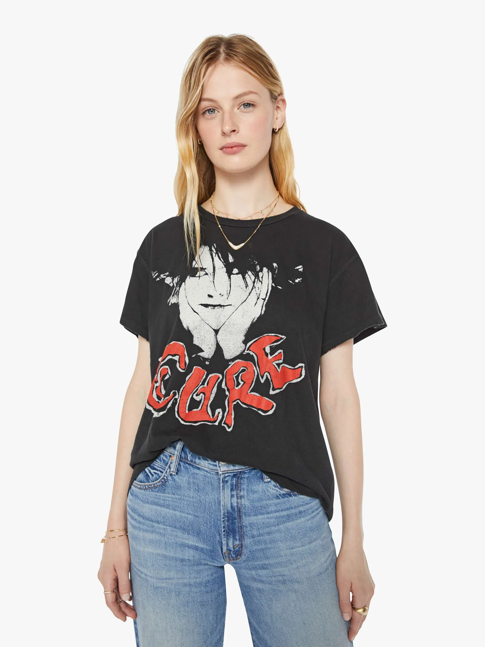 MadeWorn The Cure Tee - Coal sold by MOTHER