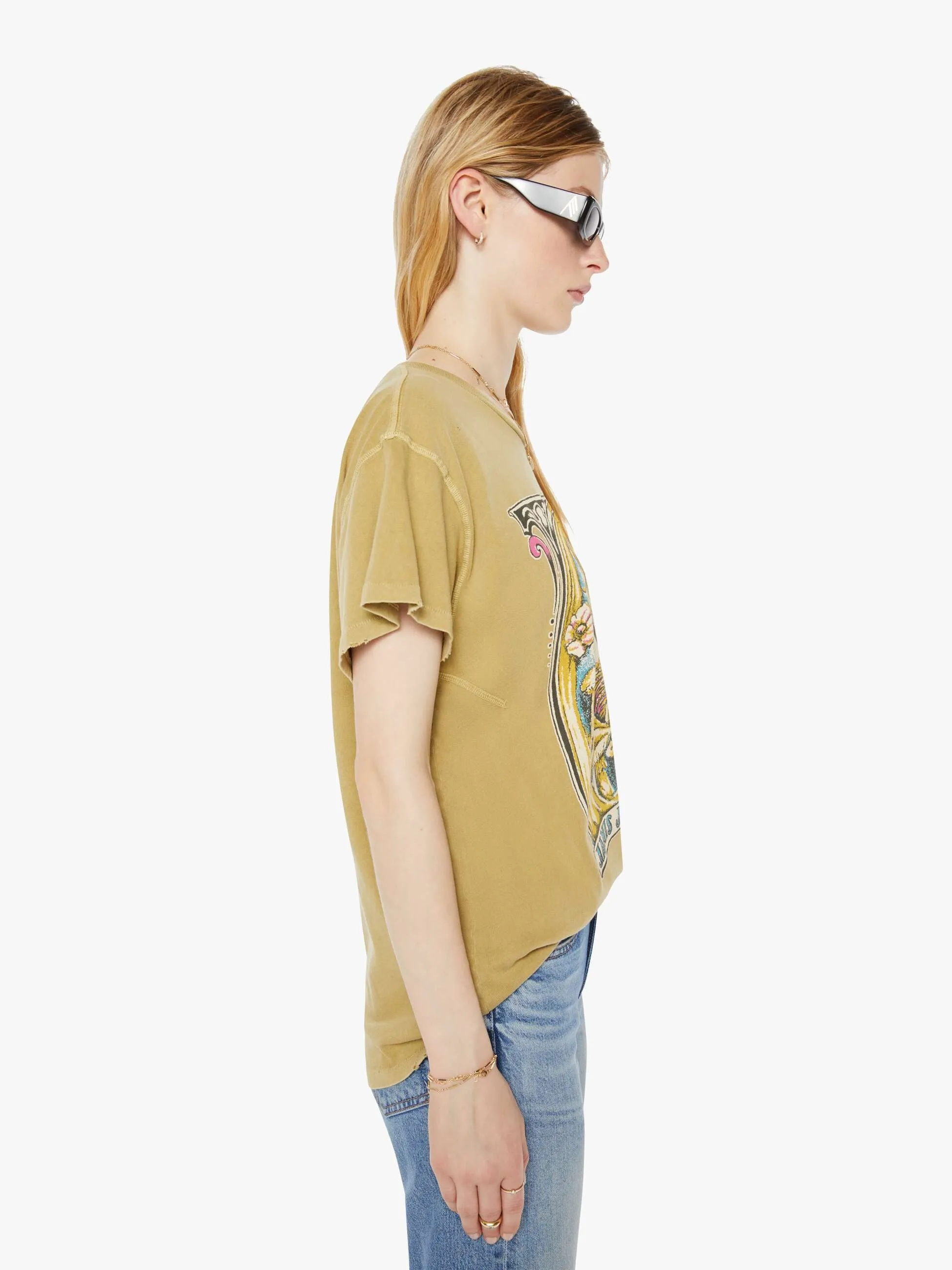 MadeWorn Janis Joplin Tee - Sand sold by MOTHER product image thumbnail 2