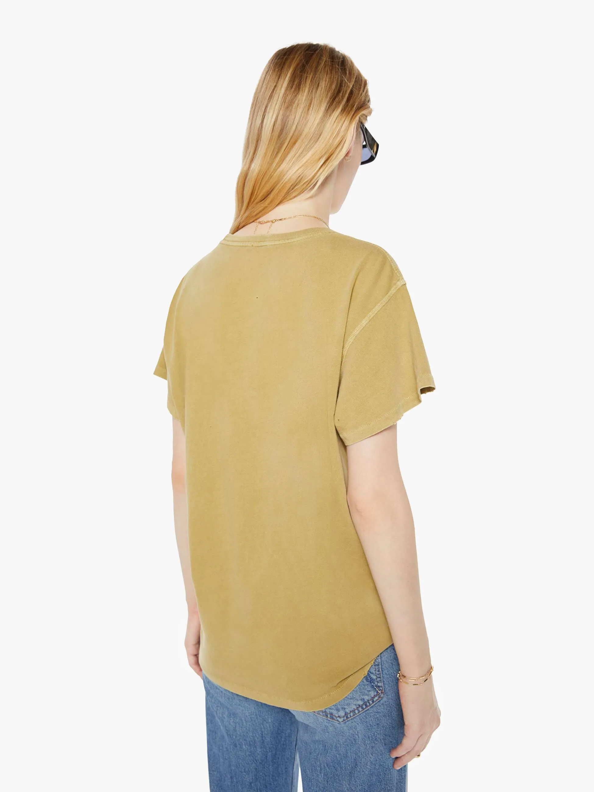 MadeWorn Janis Joplin Tee - Sand sold by MOTHER product image thumbnail 3