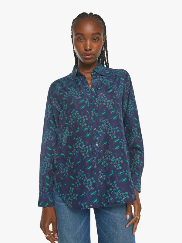 XiRENA Beau Shirt - Navy Green sold by MOTHER