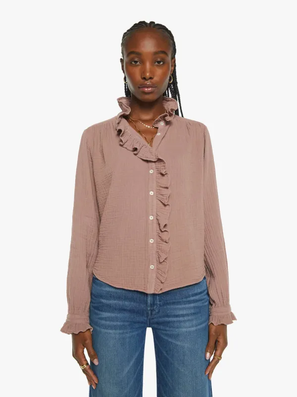 XiRENA Gillian Shirt - Dusty Rose made by XiRENA