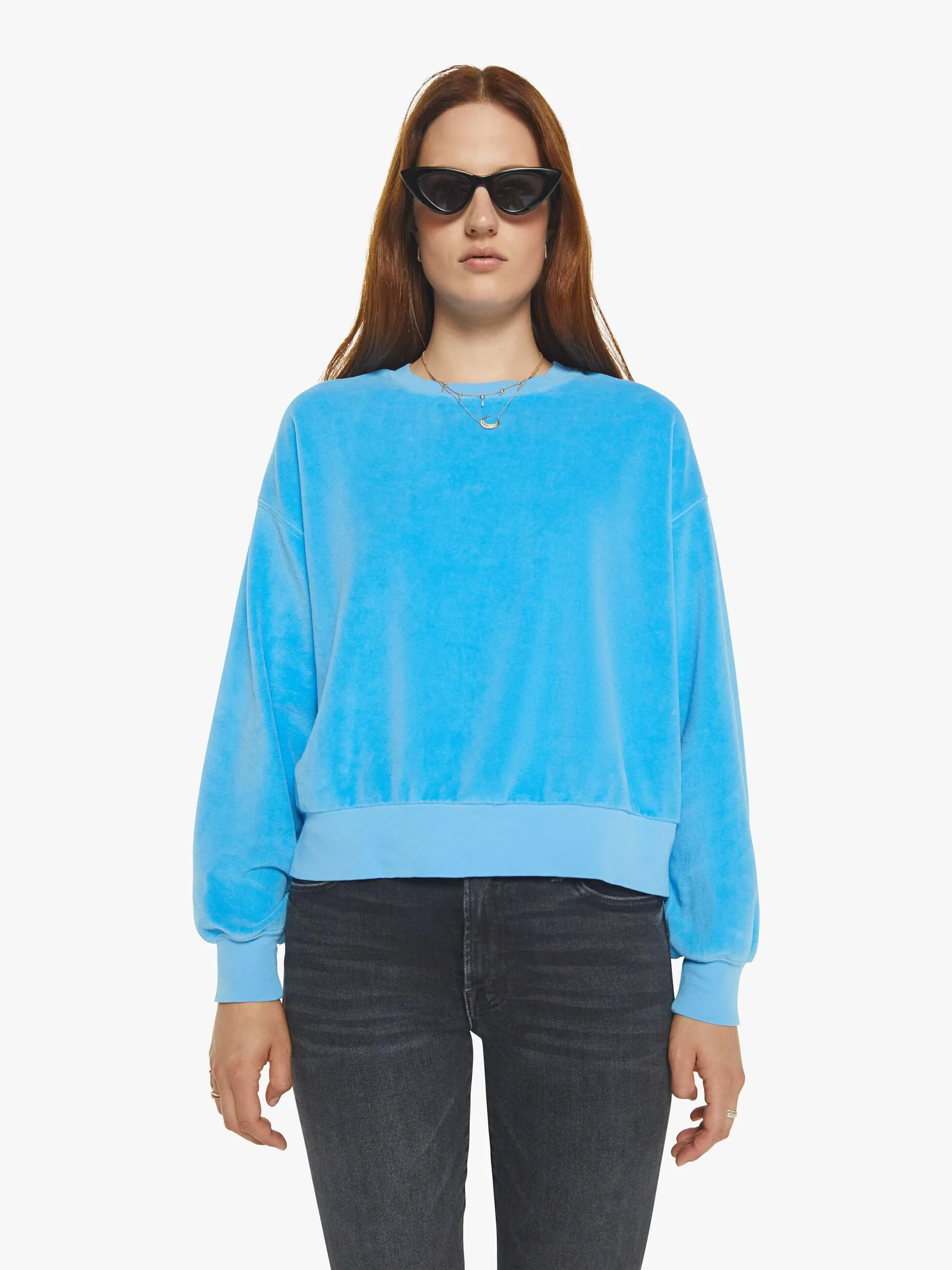 XiRENA Huxley Sweatshirt - Pier Blue sold by MOTHER product image thumbnail 2