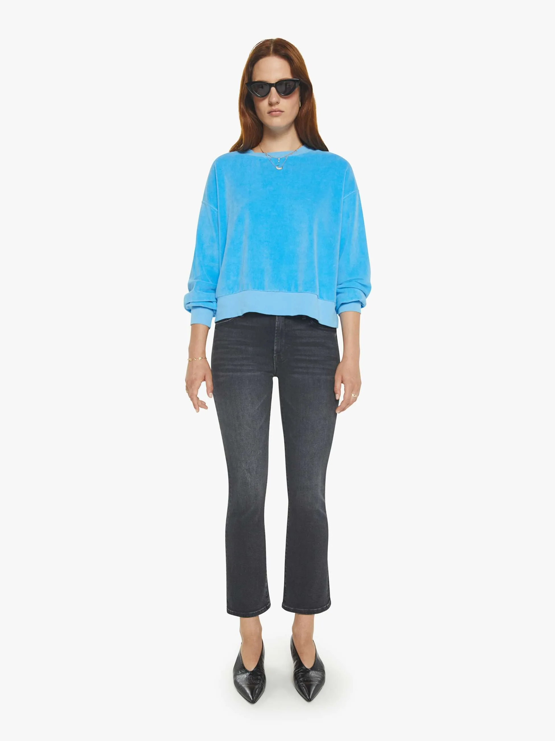 XiRENA Huxley Sweatshirt - Pier Blue sold by MOTHER product image thumbnail 5