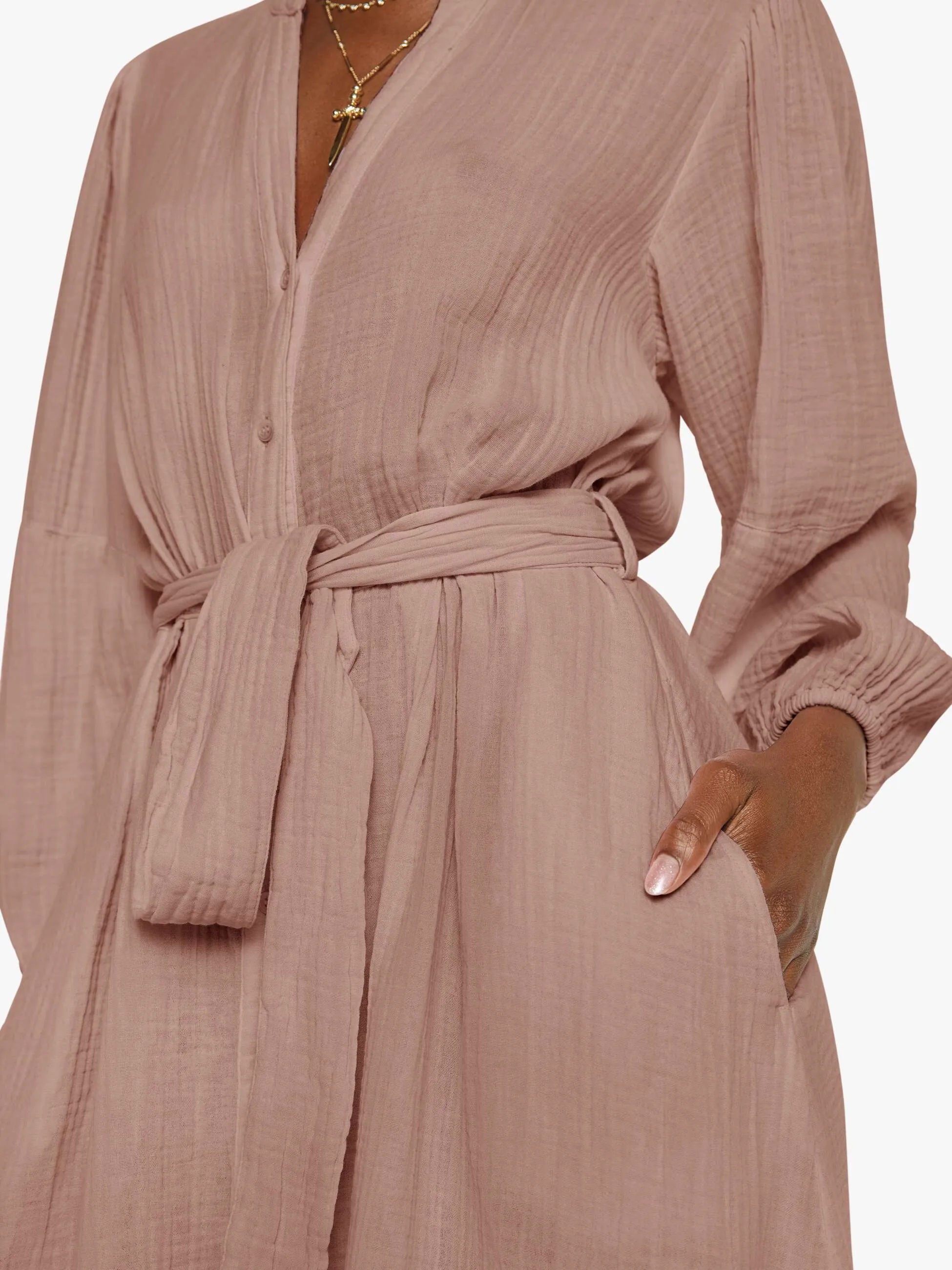 XiRENA Selene Dress - Dusty Rose sold by MOTHER product image thumbnail 4