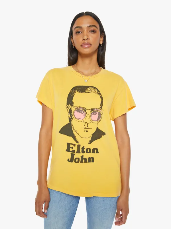 MadeWorn Elton John Tee - Goldenrod sold by MOTHER