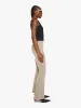 SABLYN Bailey High Rise Pintuck Flare Pant - Eco Gravel sold by MOTHER