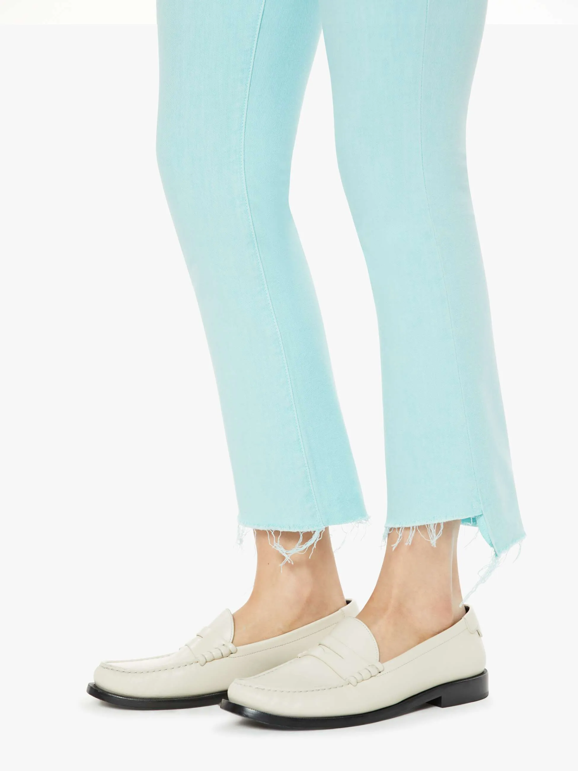 The Insider Crop Step Fray - Blue Glow sold by MOTHER product image thumbnail 5