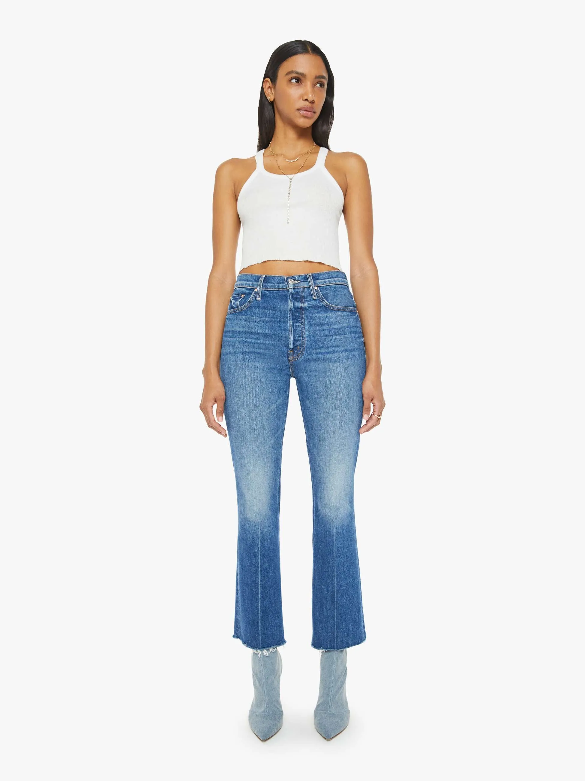 The Tripper Ankle Fray - It's A Small World sold by MOTHER product image thumbnail 3