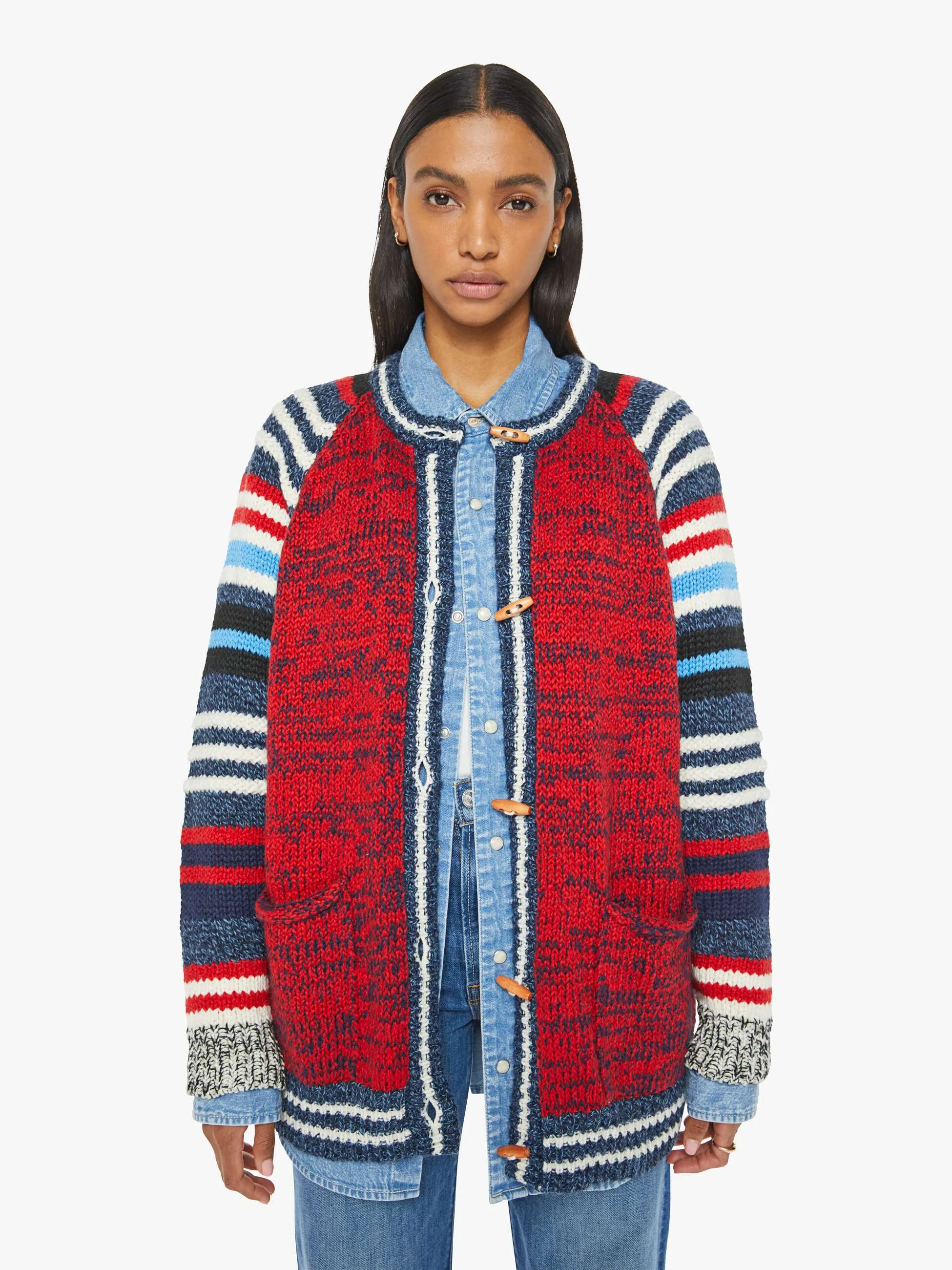 The Long Drop Raglan - Back Talk sold by MOTHER