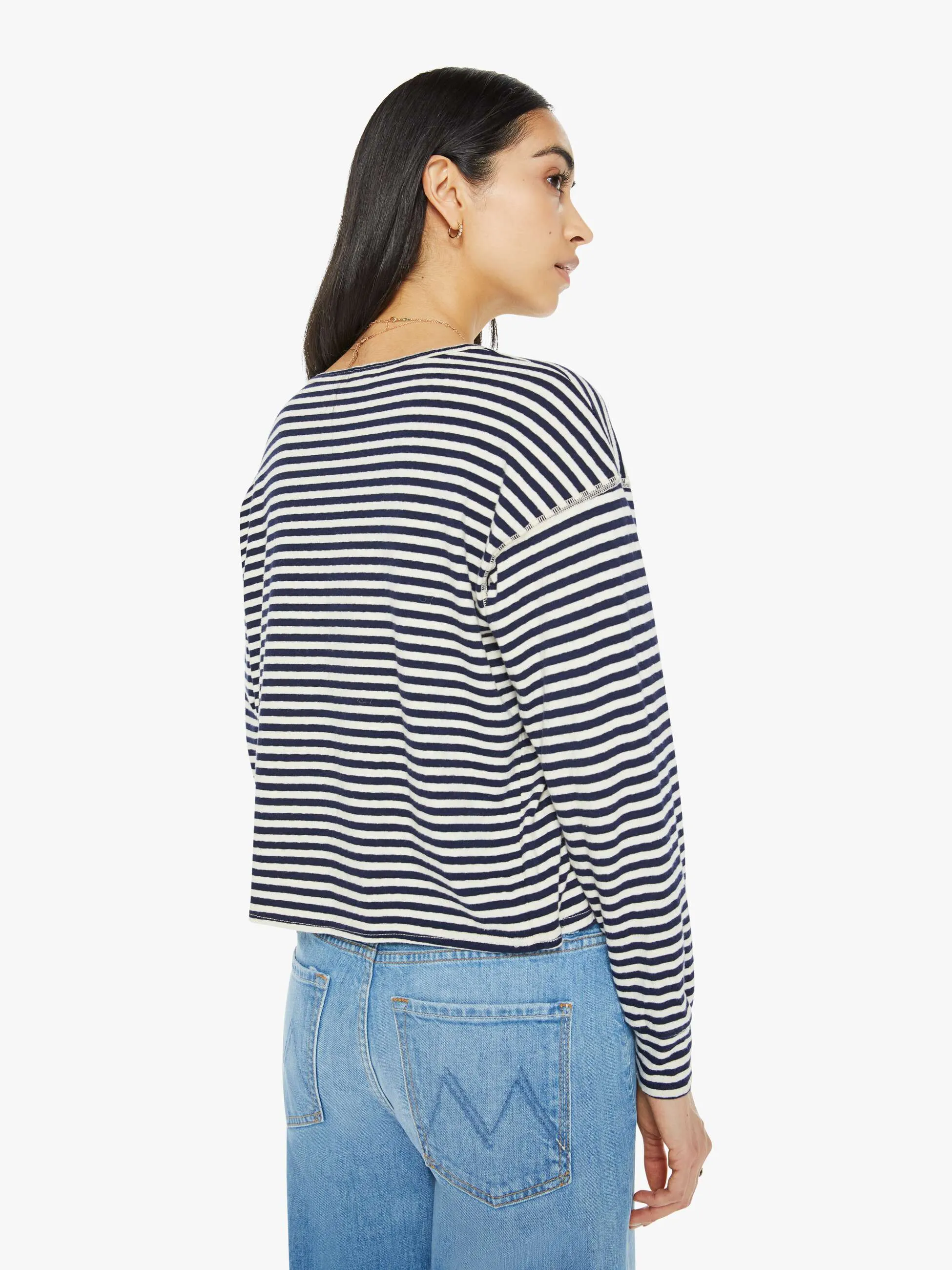 The Dugout Scoop Pocket - Fluff And Blue sold by MOTHER product image thumbnail 4