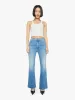 PETITES The Lil High Waisted Weekender Fray - Read Between The Lines sold by MOTHER