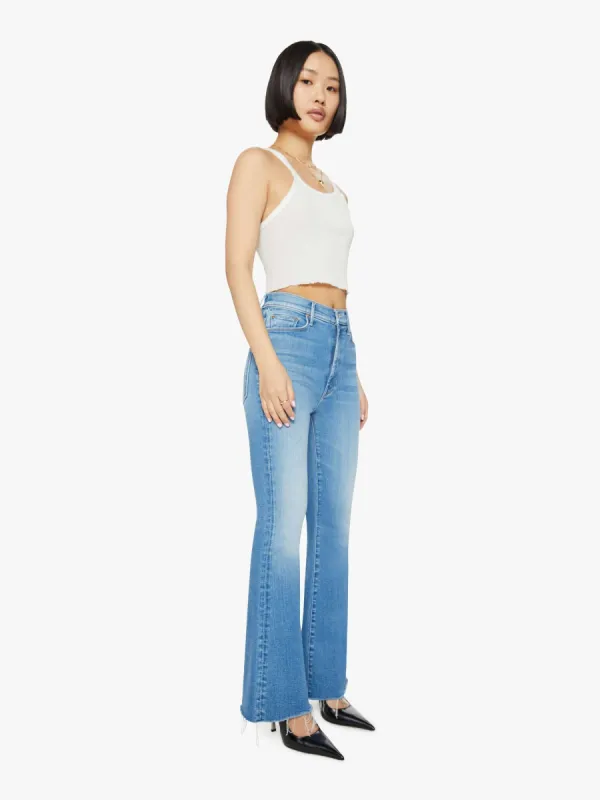 PETITES The Lil High Waisted Weekender Fray - Read Between The Lines sold by MOTHER