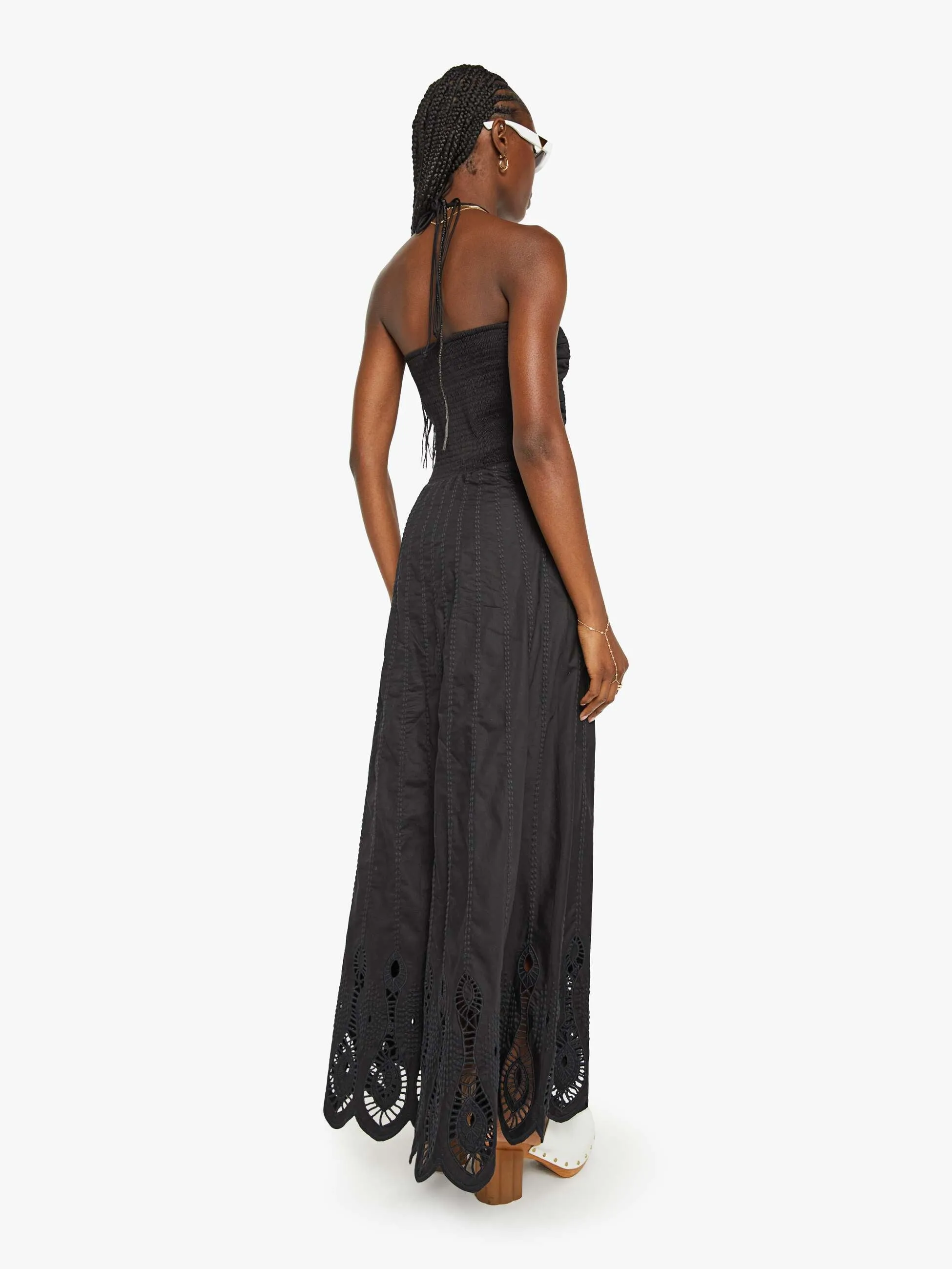Maria Cher Tori Long Dress - Black sold by MOTHER product image thumbnail 4