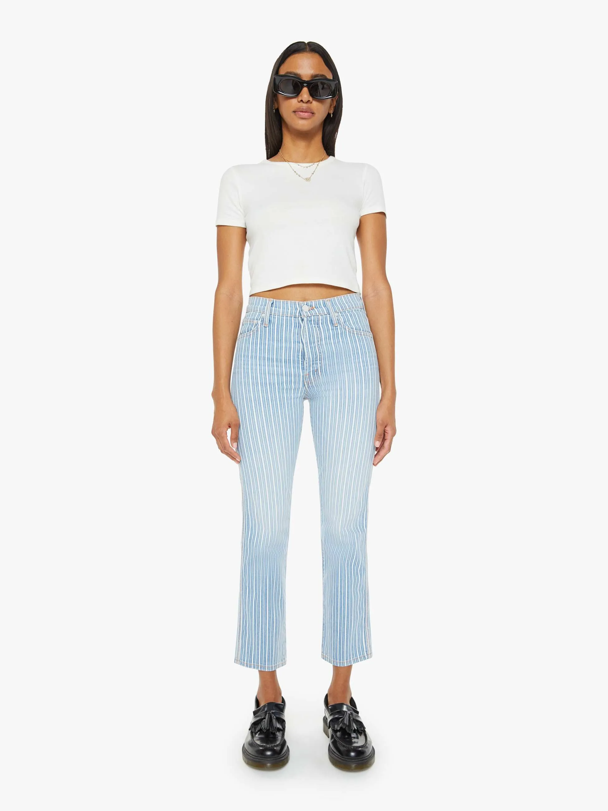 The Triple Tomcat Ankle - Orange You Glad? sold by MOTHER