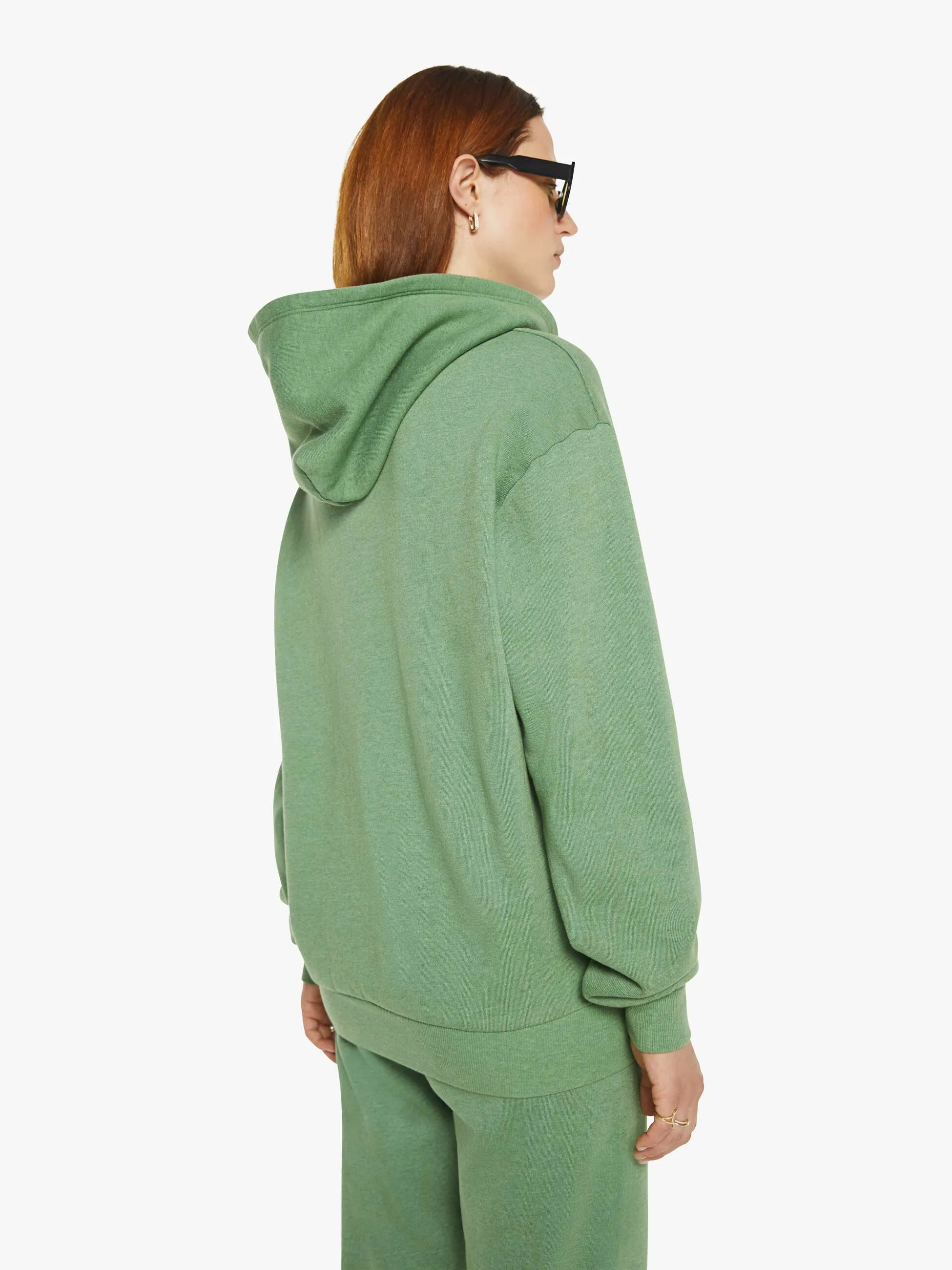SPRWMN Heart Hoodie - Fern sold by MOTHER product image thumbnail 4