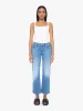The Mid Rise Rambler Zip Ankle - Out Of The Blue sold by MOTHER