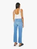 The Mid Rise Rambler Zip Ankle - Out Of The Blue sold by MOTHER