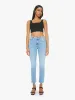The Mid Rise Dazzler Ankle Fray - Blessing In Disguise sold by MOTHER