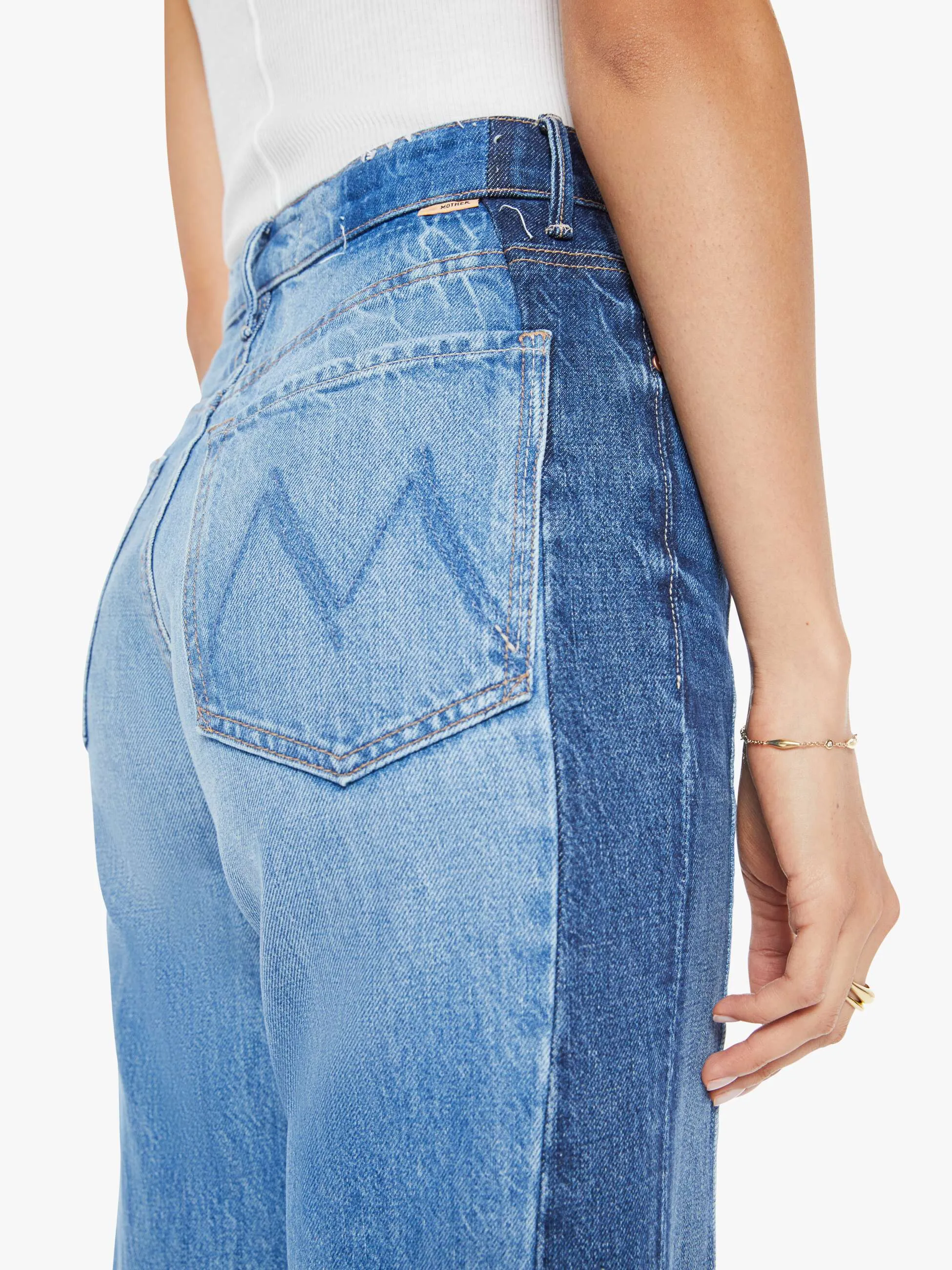 The Tux Sidestepper Sneak Fray - Double Stacked sold by MOTHER product image thumbnail 5