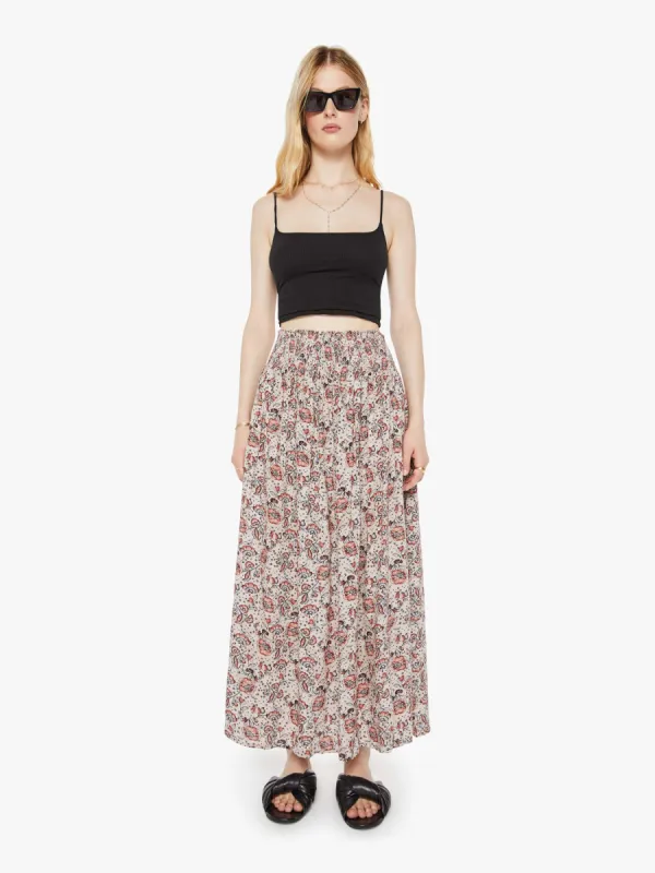 Natalie Martin Bella Skirt - Heirloom Rose sold by MOTHER