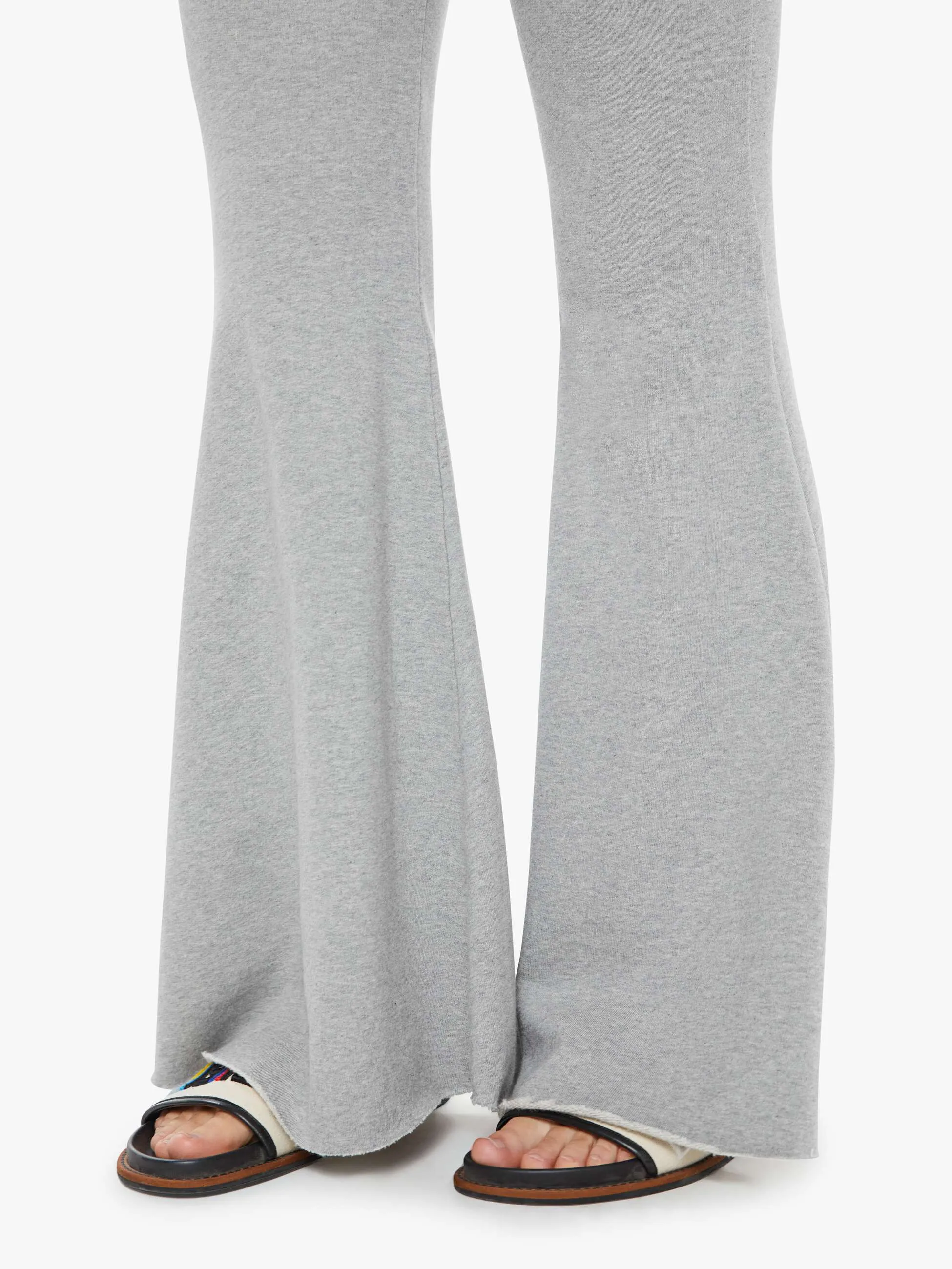 The Exposed Elastic Flare Pant - MOTHER Sparkle sold by MOTHER product image thumbnail 5