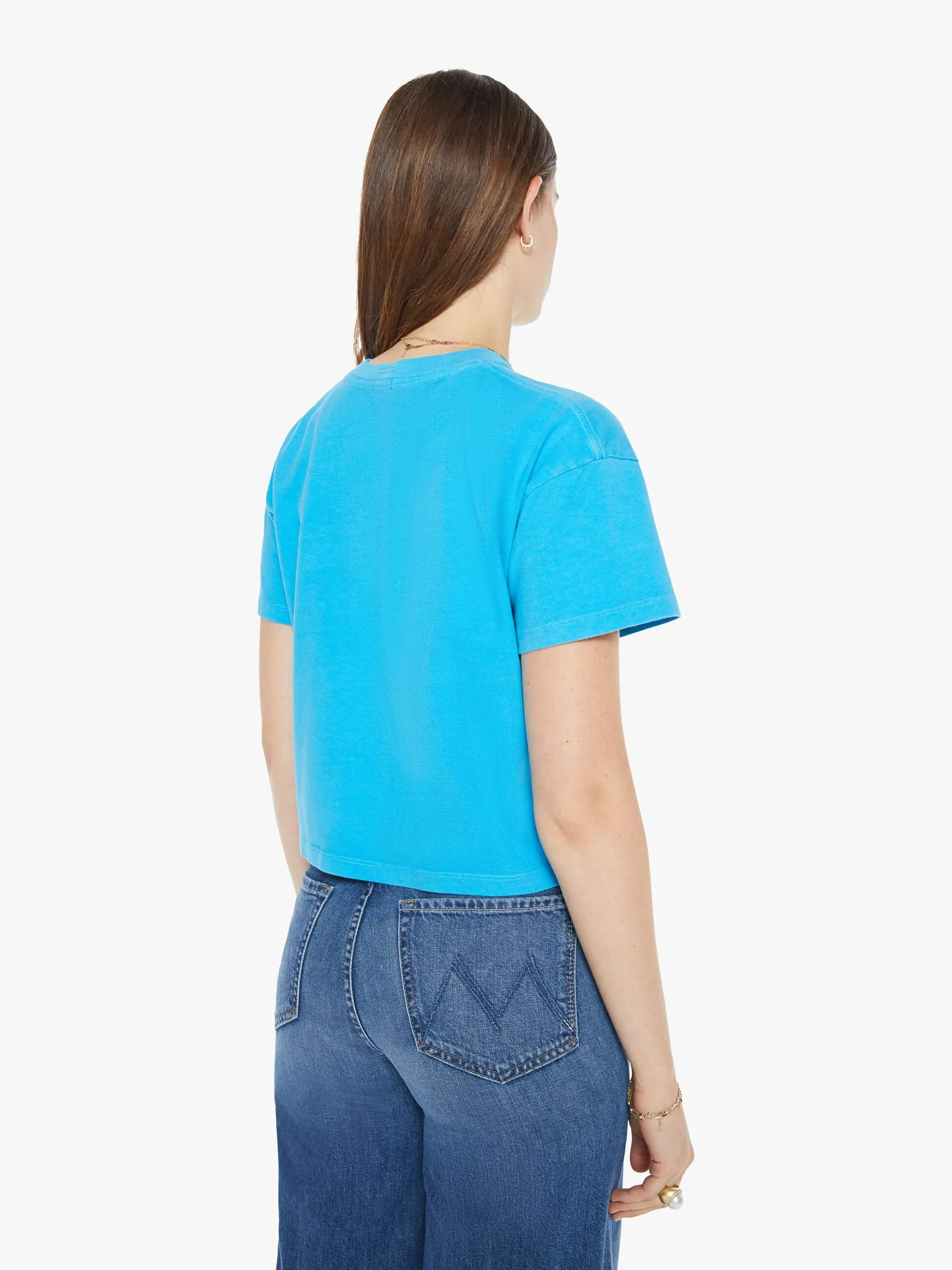 The Grab Bag Crop Tee - Amour sold by MOTHER product image thumbnail 4