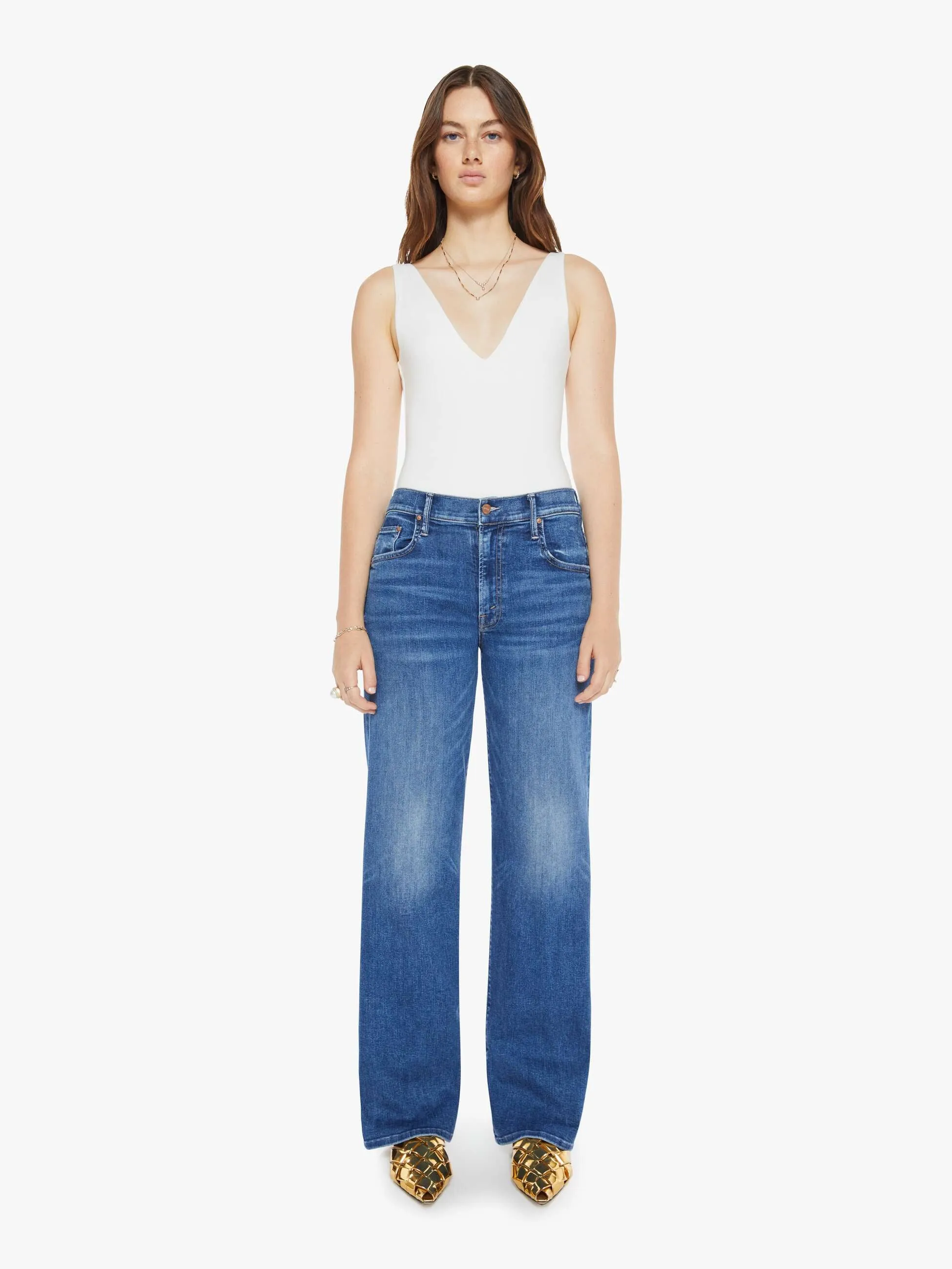 The Mid Rise Maven Sneak - Over The Top sold by MOTHER product image thumbnail 2