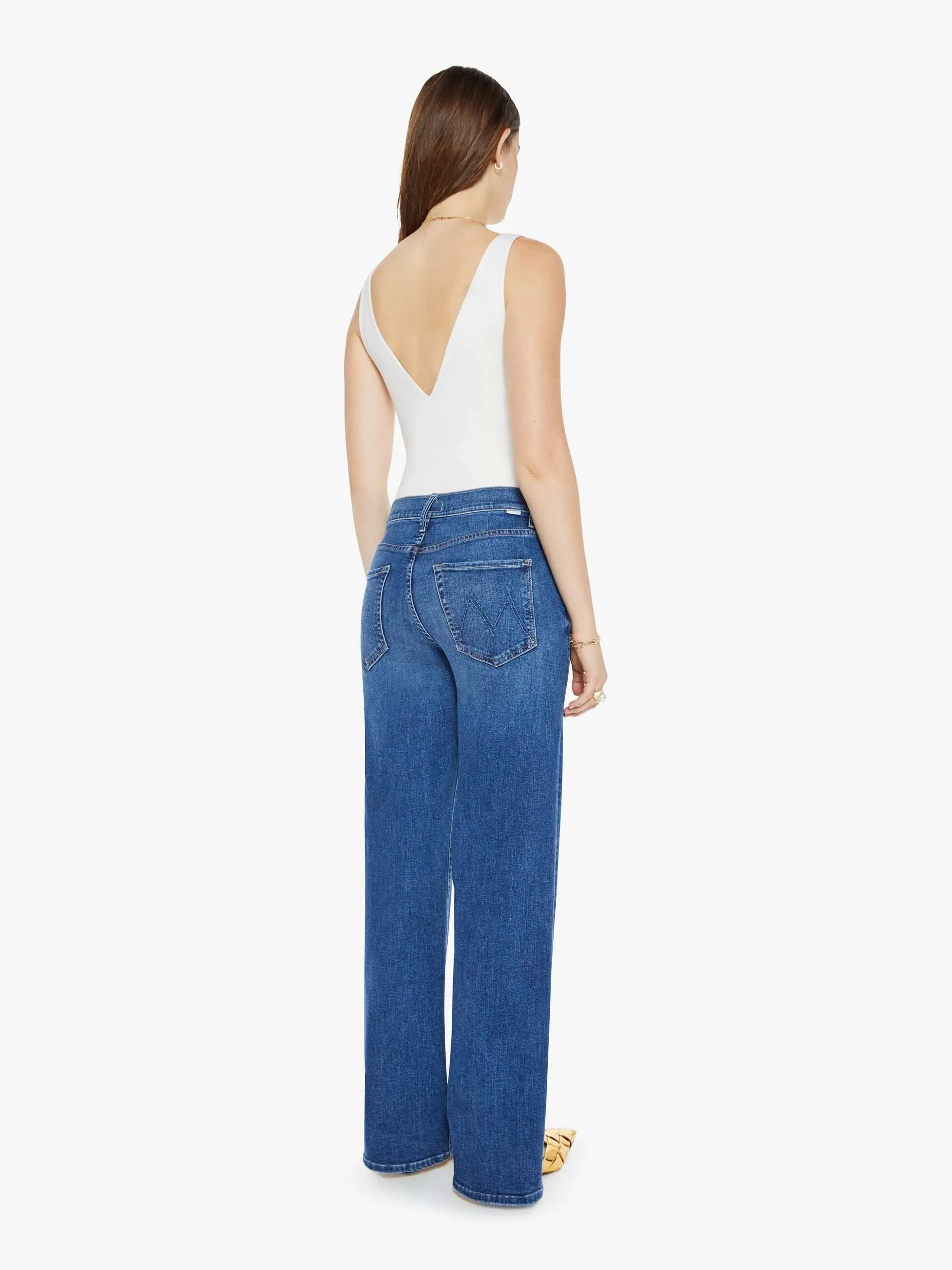 The Mid Rise Maven Sneak - Over The Top sold by MOTHER product image thumbnail 4