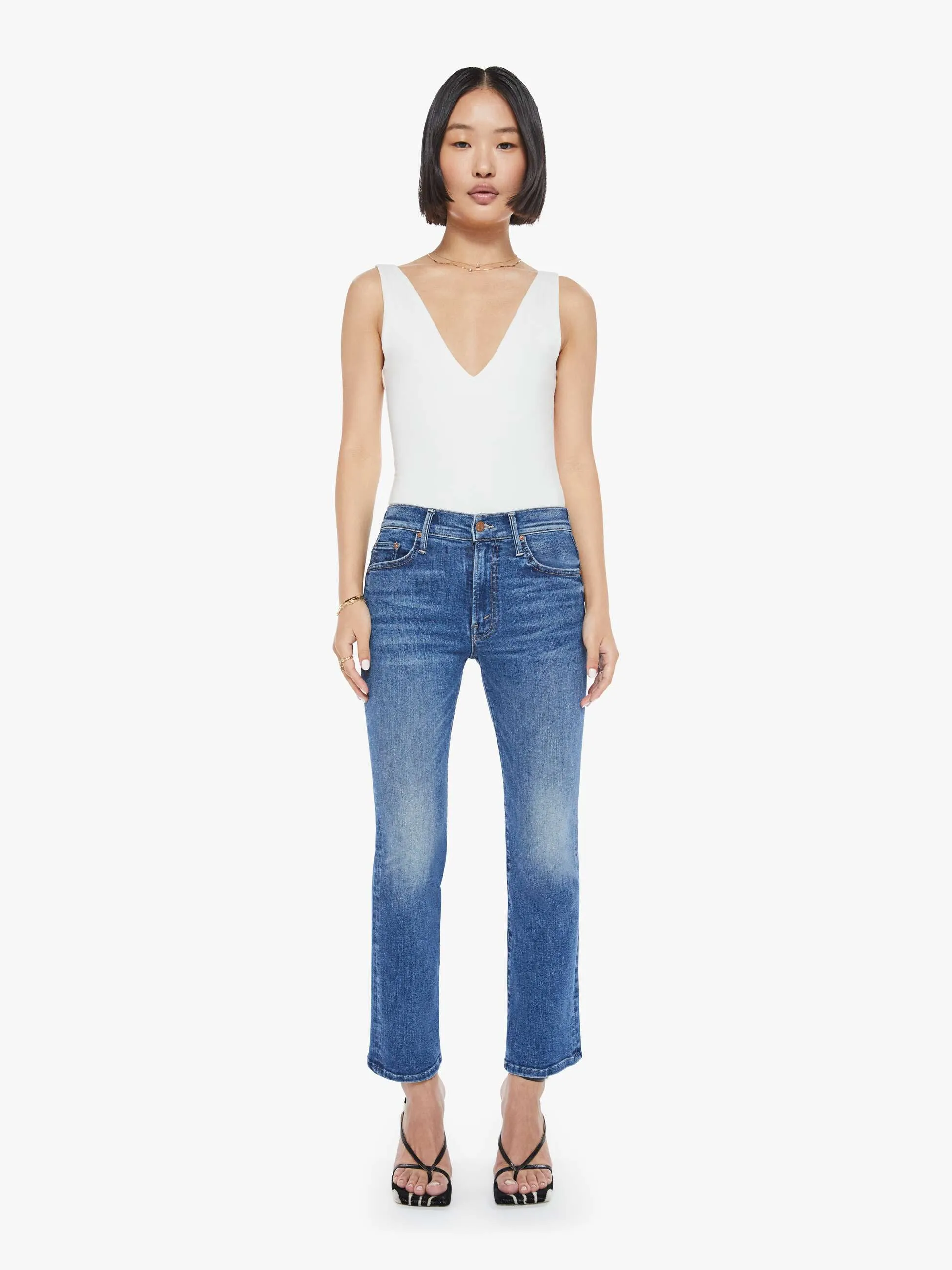 PETITES The Lil Insider Flood - Over The Top sold by MOTHER