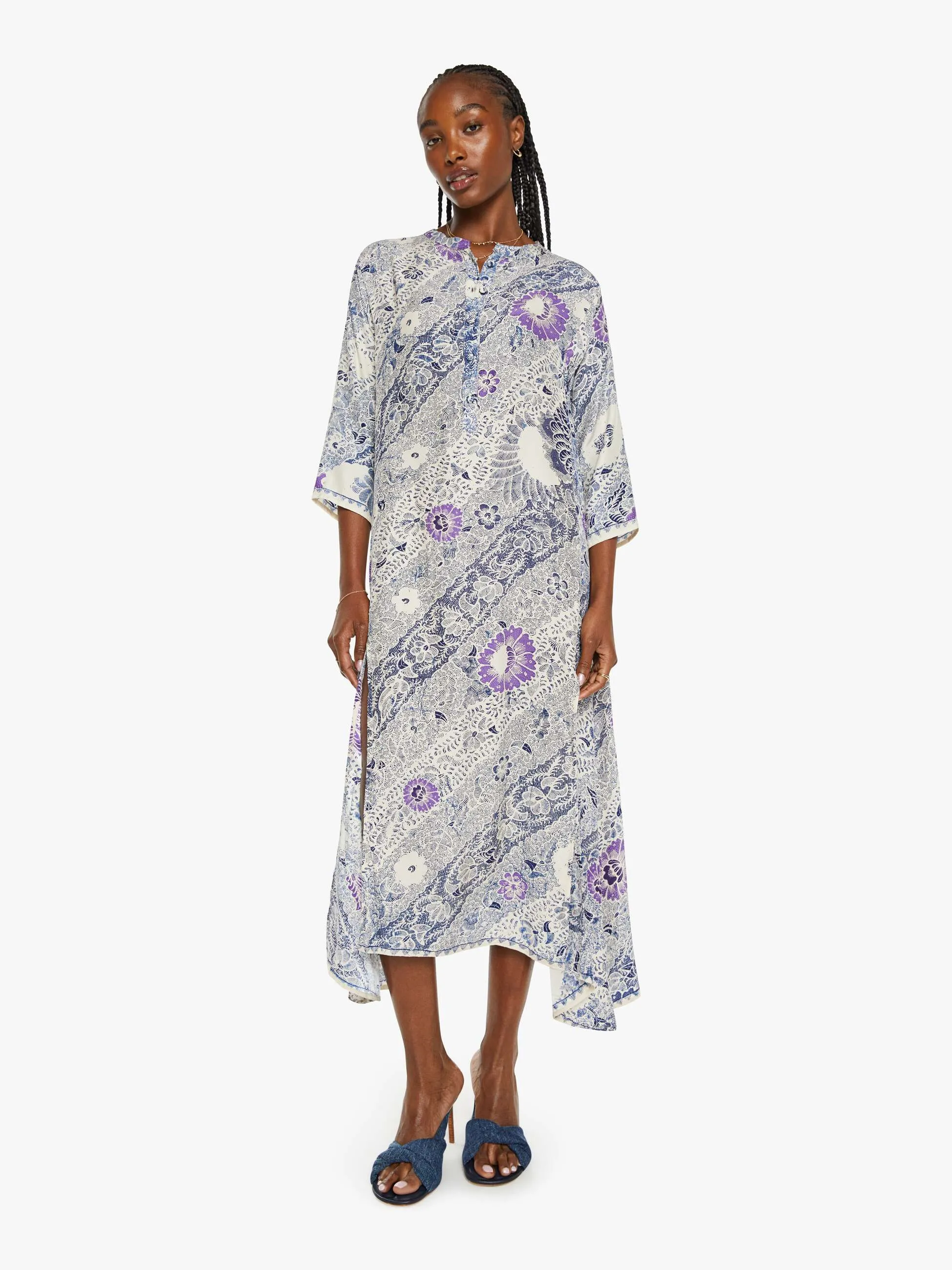 Natalie Martin Isobel Dress - Fly Peacock Fly sold by MOTHER product image thumbnail 2