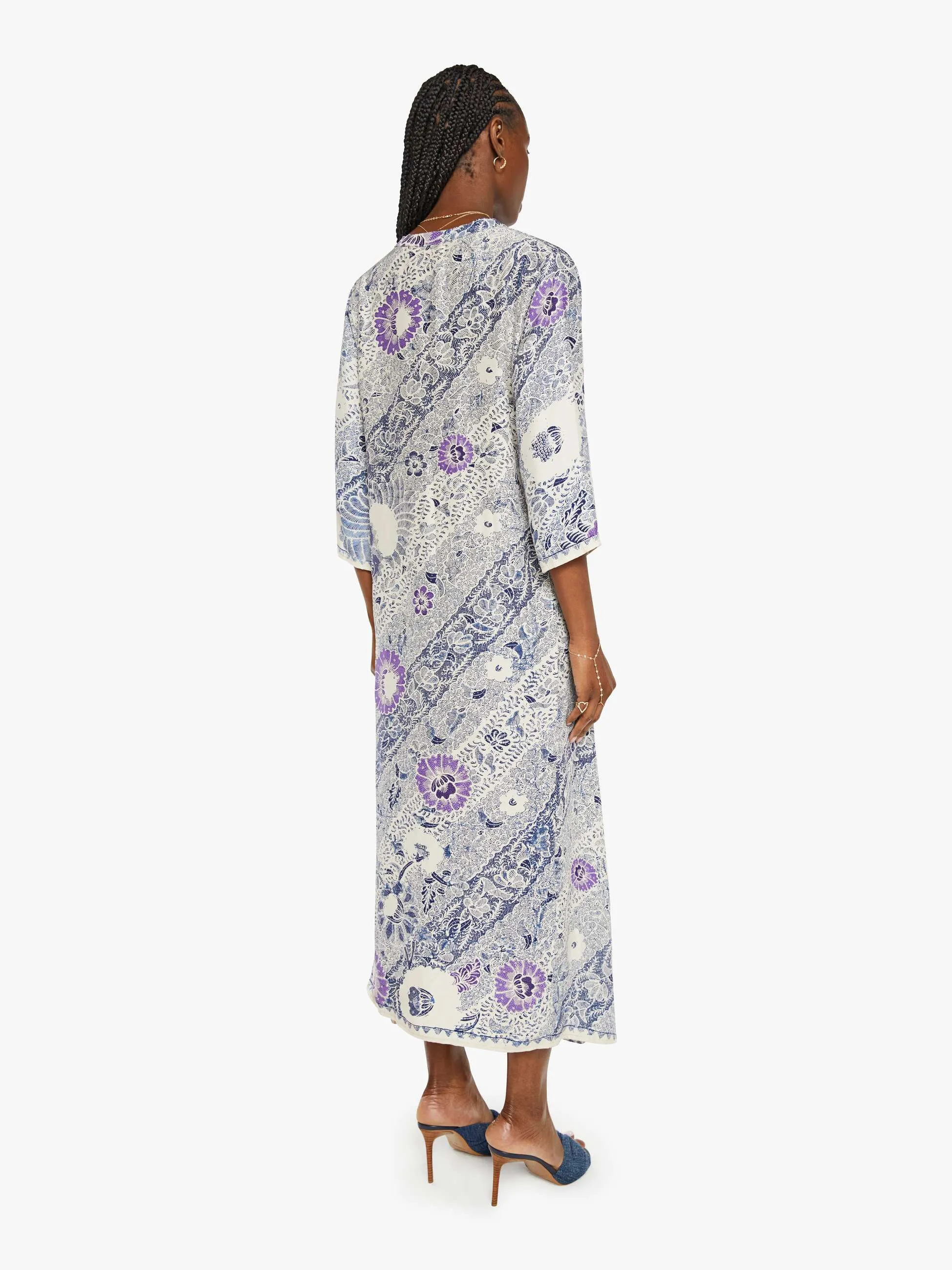 Natalie Martin Isobel Dress - Fly Peacock Fly sold by MOTHER product image thumbnail 4