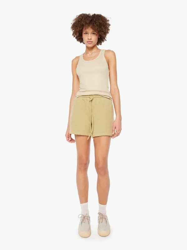 SPRWMN Sweatshorts - Pistachio Melange sold by MOTHER