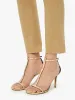 The Mid Rise Dazzler Ankle Fray - Prairie Sand sold by MOTHER