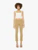 The Mid Rise Dazzler Ankle Fray - Prairie Sand sold by MOTHER
