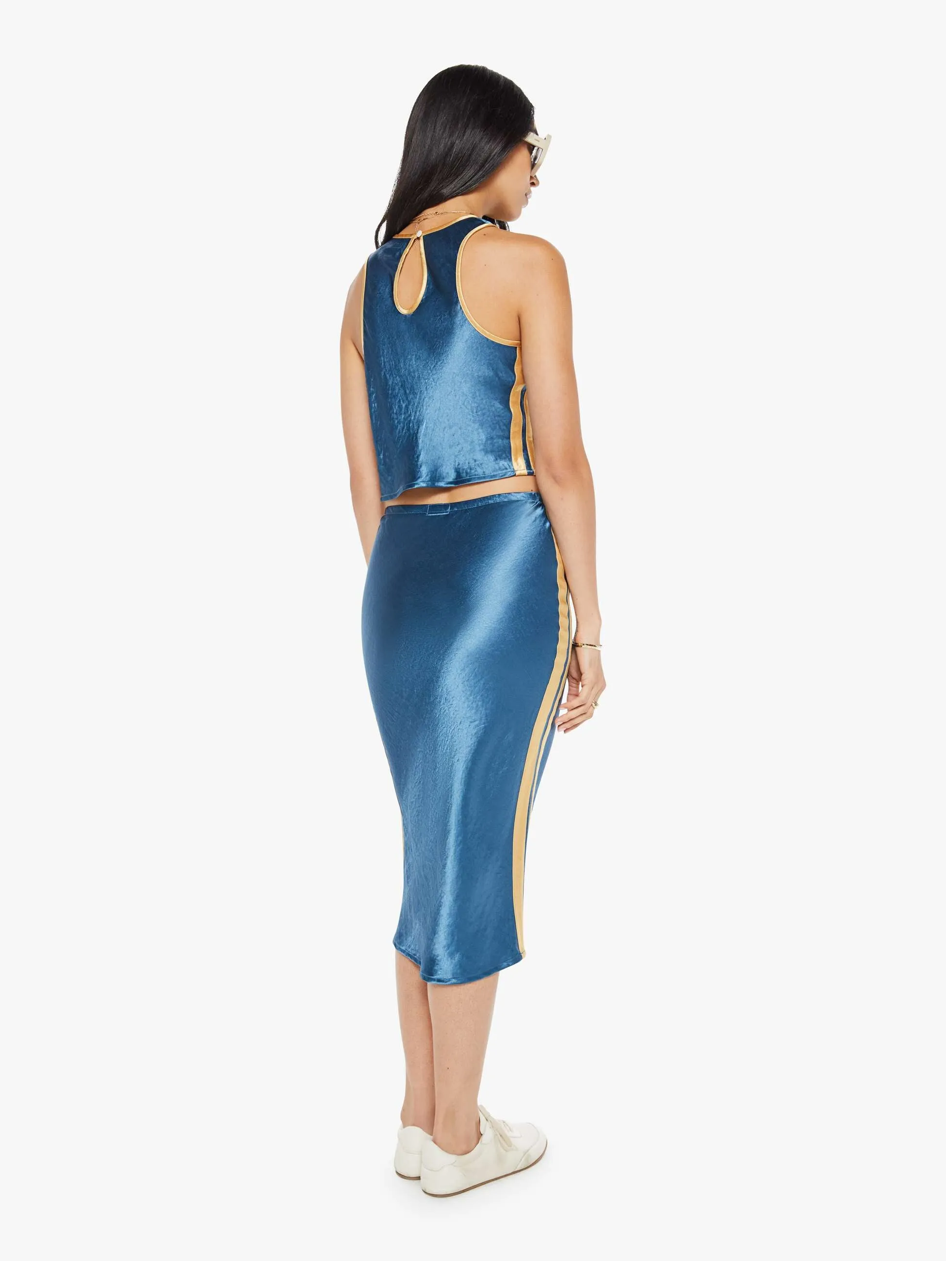 The Athletic Skirt - Marine And Yellow sold by MOTHER product image thumbnail 4