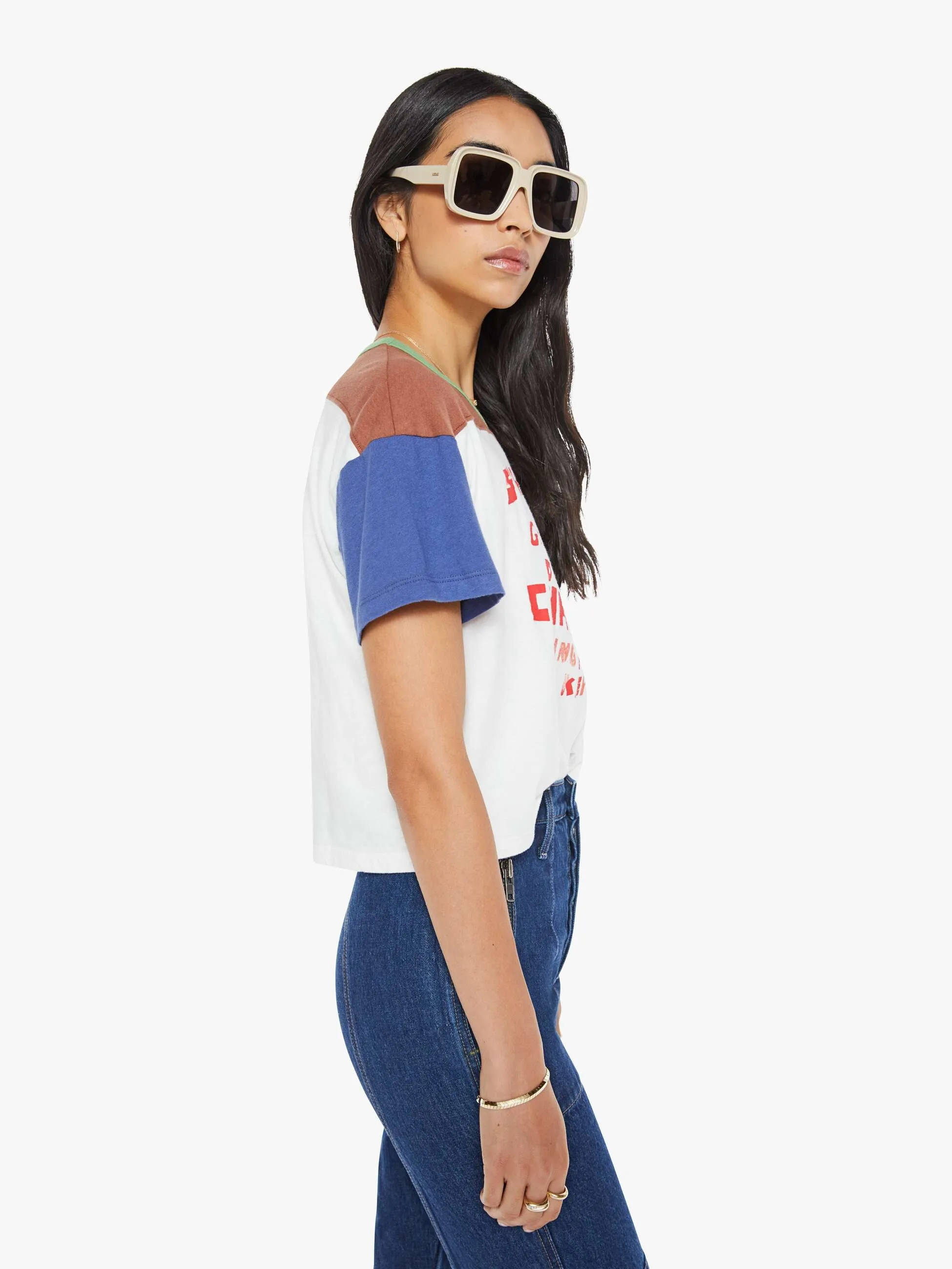 The Grab Bag Crop Yoke - Girl's Swimming sold by MOTHER product image thumbnail 3