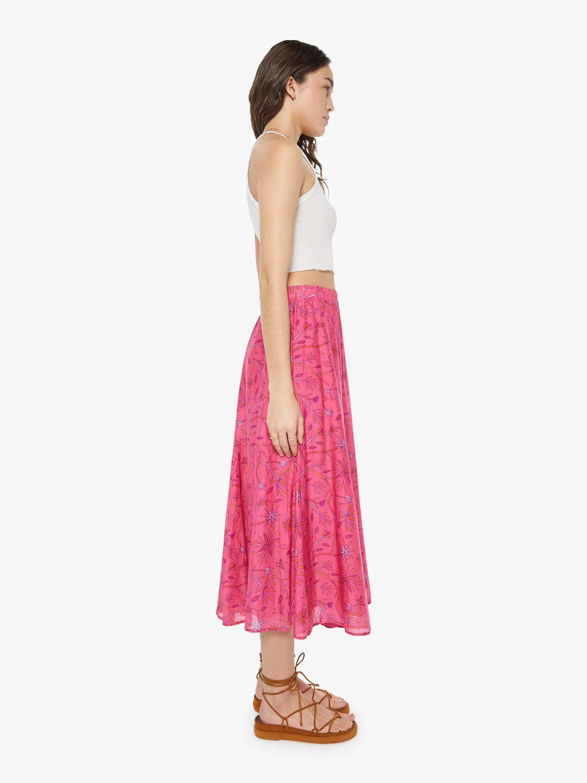 XiRENA Roxane Skirt - Fuchsia Melon sold by MOTHER product image thumbnail 3