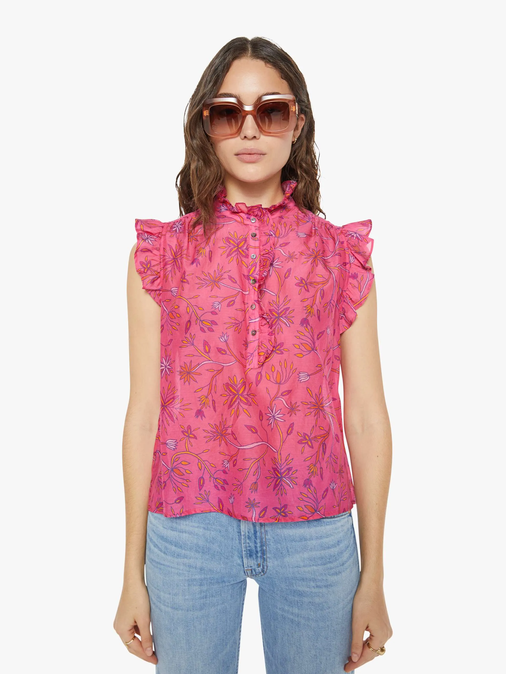 XiRENA Brenna Top - Fuchsia Melon sold by MOTHER product image thumbnail 2
