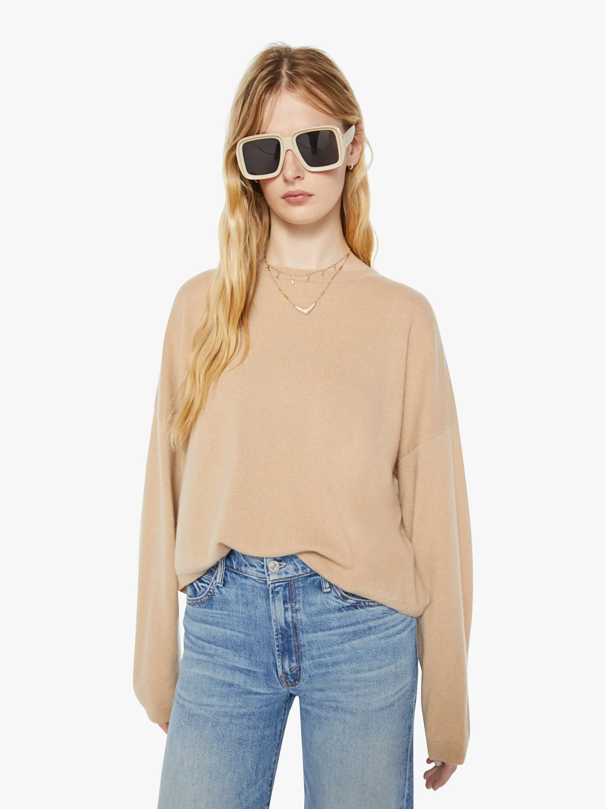 XiRENA Lela Sweater - Camel sold by MOTHER product image thumbnail 2
