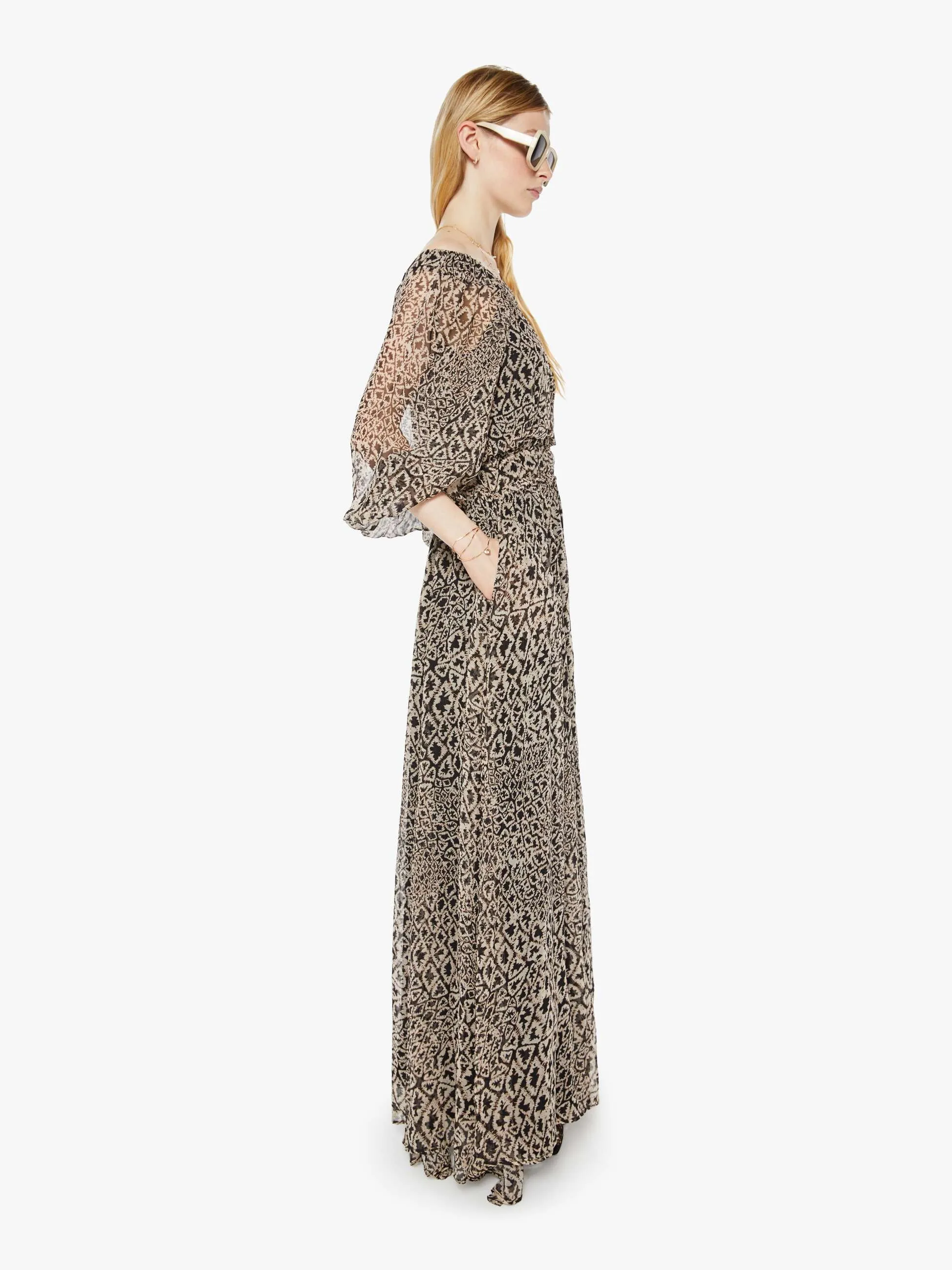 Maria Cher Malu Long Dress - Baradero sold by MOTHER product image thumbnail 3