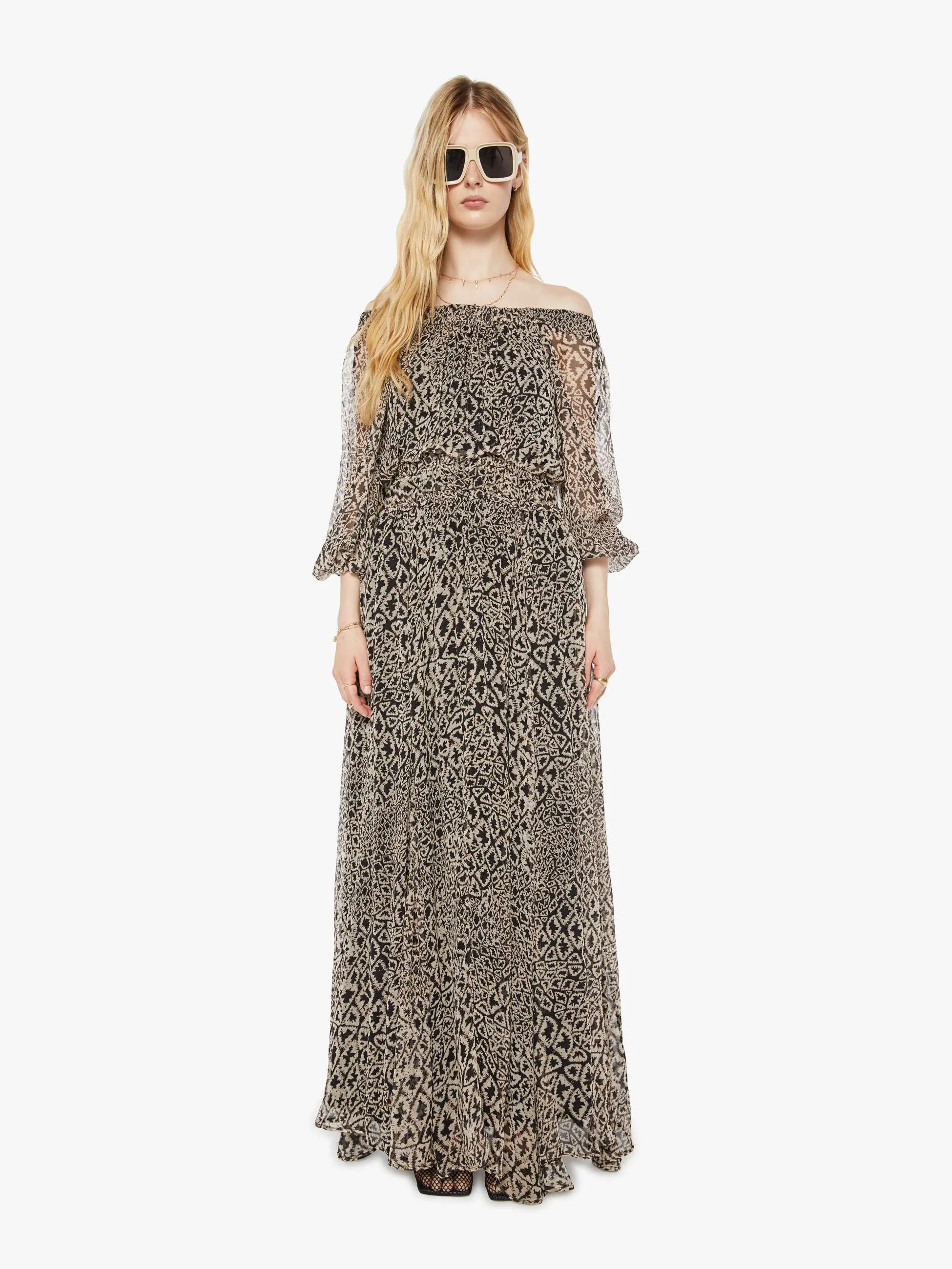 Maria Cher Malu Long Dress - Baradero sold by MOTHER product image thumbnail 2