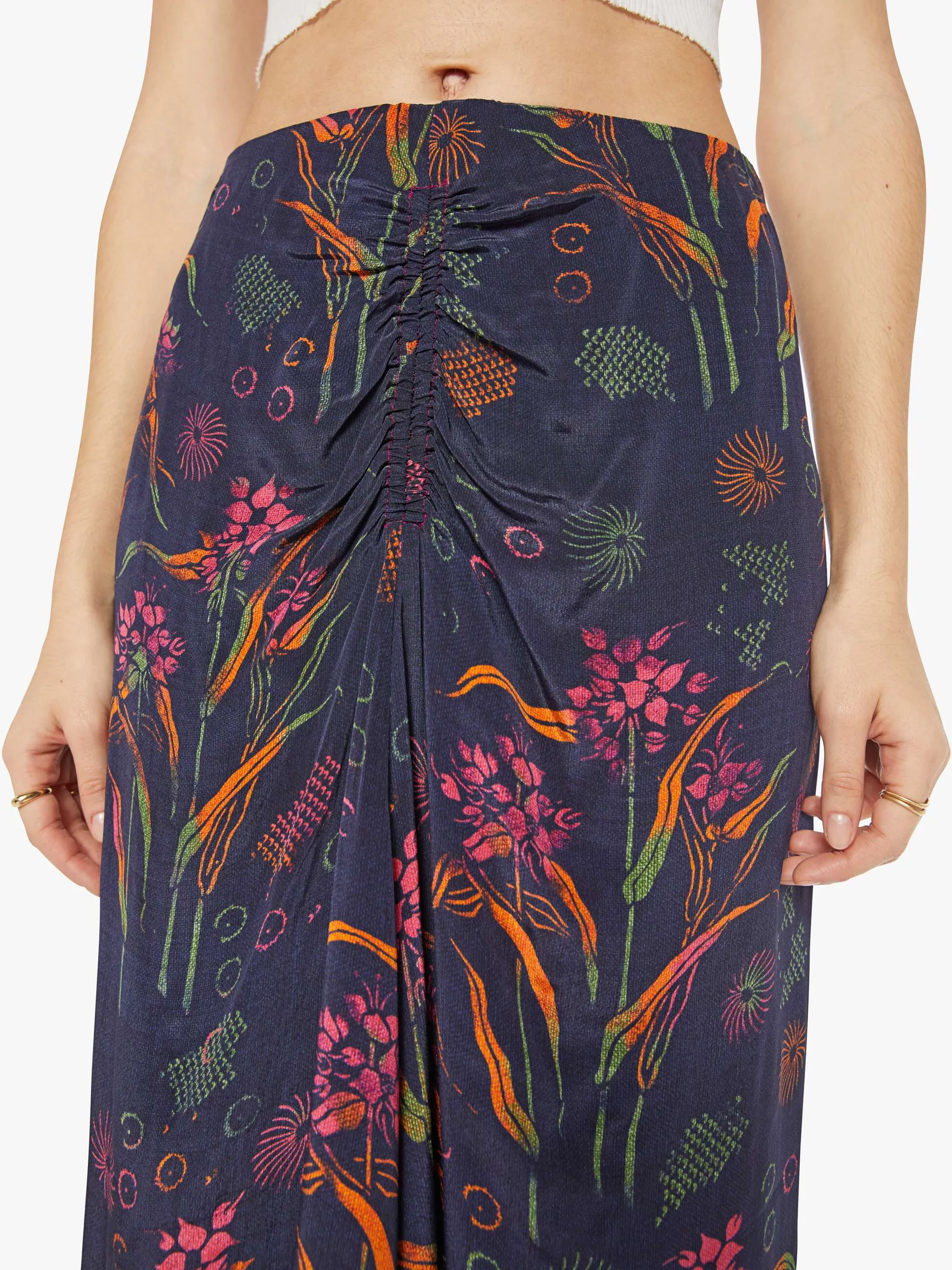 Maria Cher Bonny Skirt - Arrecifes sold by MOTHER product image thumbnail 5